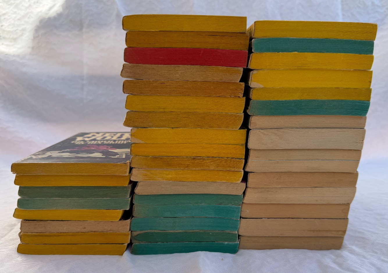 Rex Stout Lot of 39 Paperback Books Mysteries Nero Wolfe Vintage detective 1980s