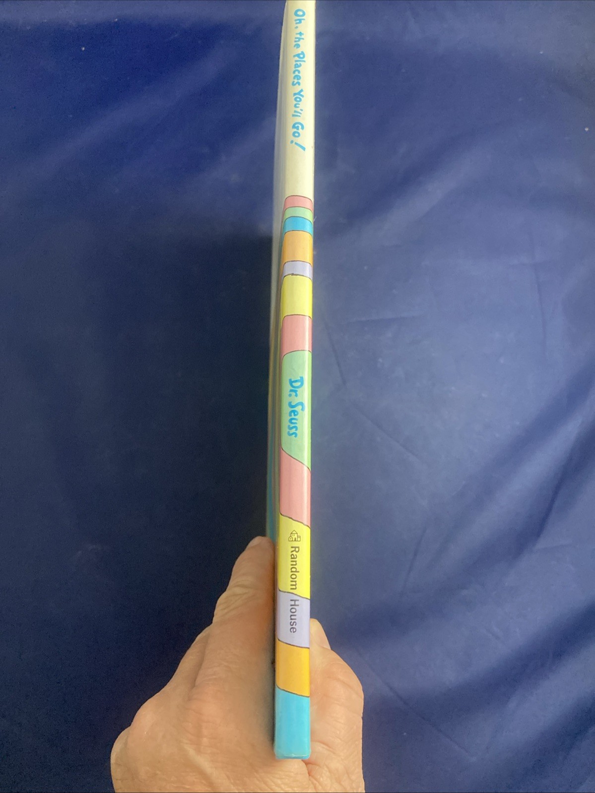 OH, THE PLACES YOU’LL GO! Dr. Seuss Suess 1990 HC/DJ 1st Edition 1st Printing!