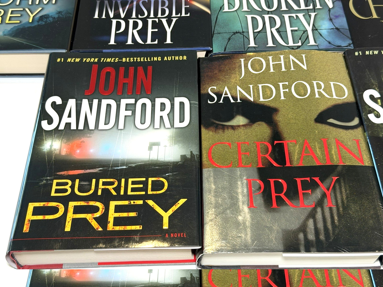 Lot Of 13 John Sanford Thrillers Hardcover Novels – Prey Series Novels
