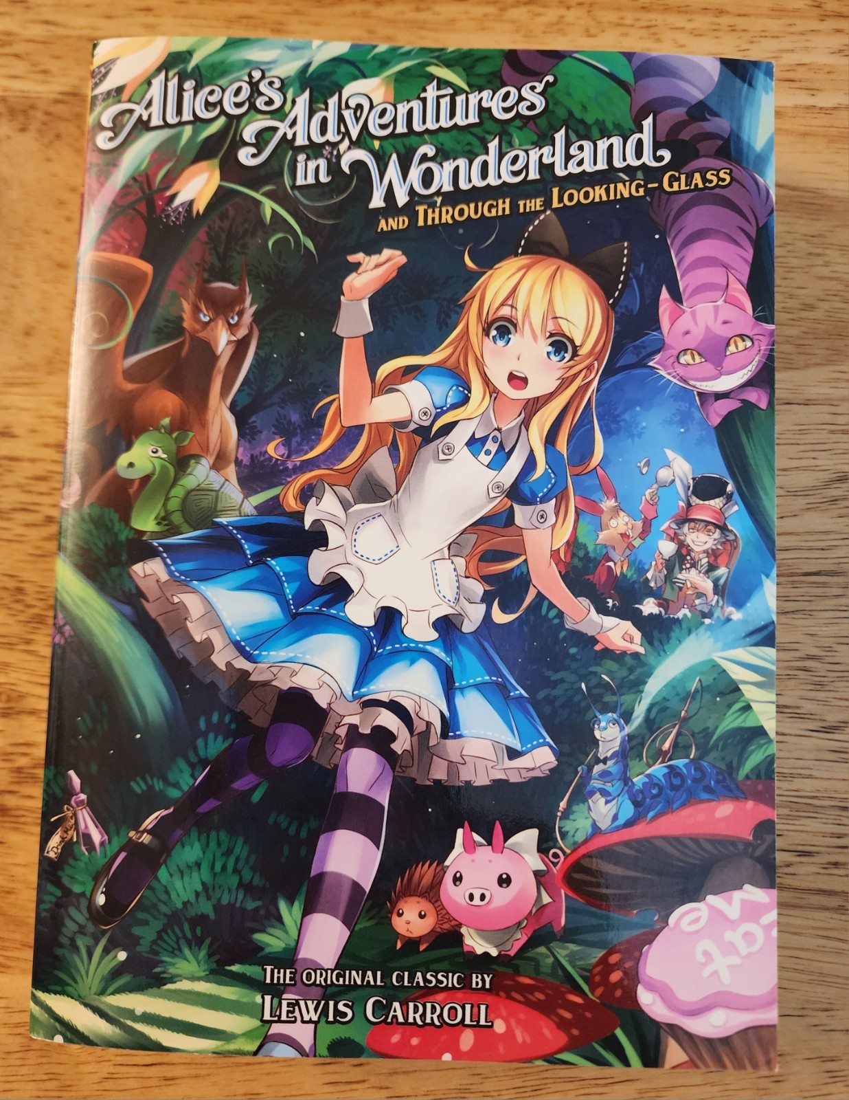 Alice’s Adventures in Wonderland & Through the Looking Glass-Carroll 1st/1 Manga