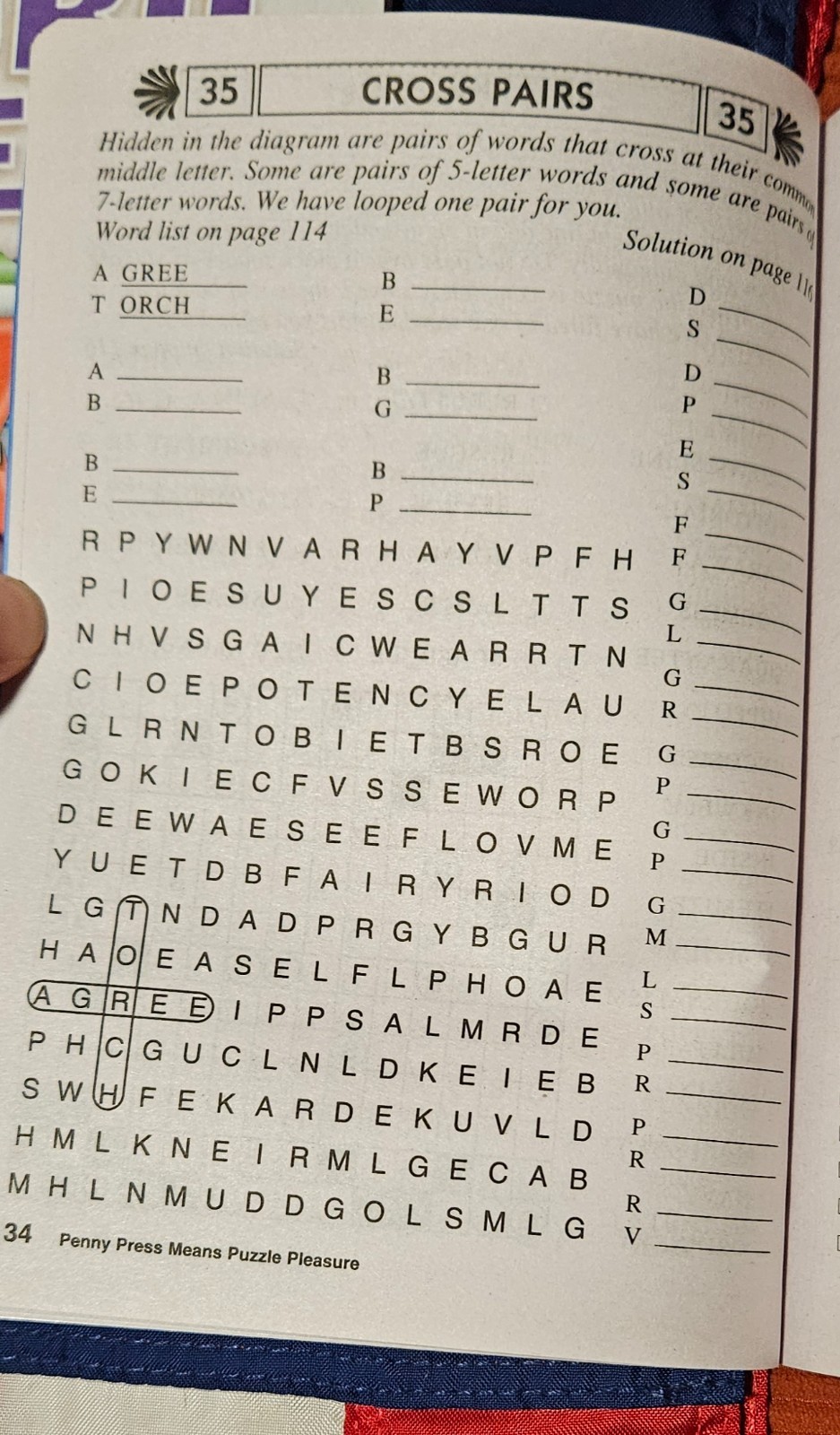 Lot of 3 Penny Press Penny’s Finest Super Word Search Seek Puzzle Books Variety