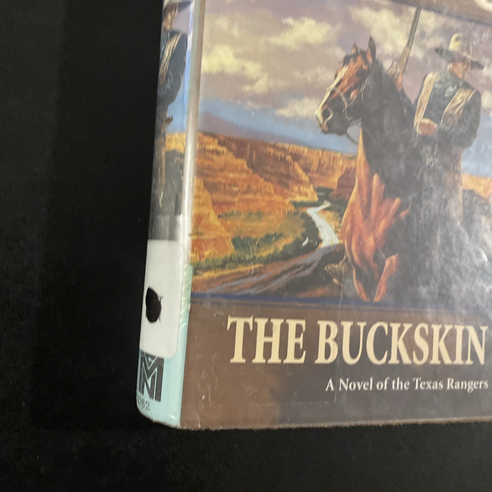 The Buckskin Line-Texas Rangers Book 1: Elmer Kelton FIRST EDITION-Library Copy