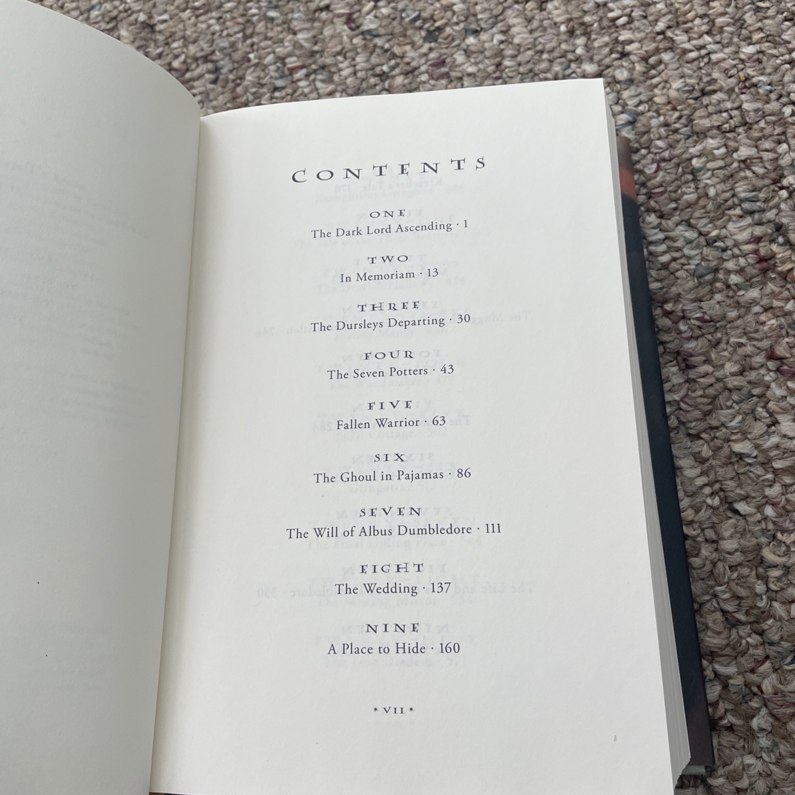First Edition USA 1st Print Harry Potter & The Deathly Hallows 759 pages
