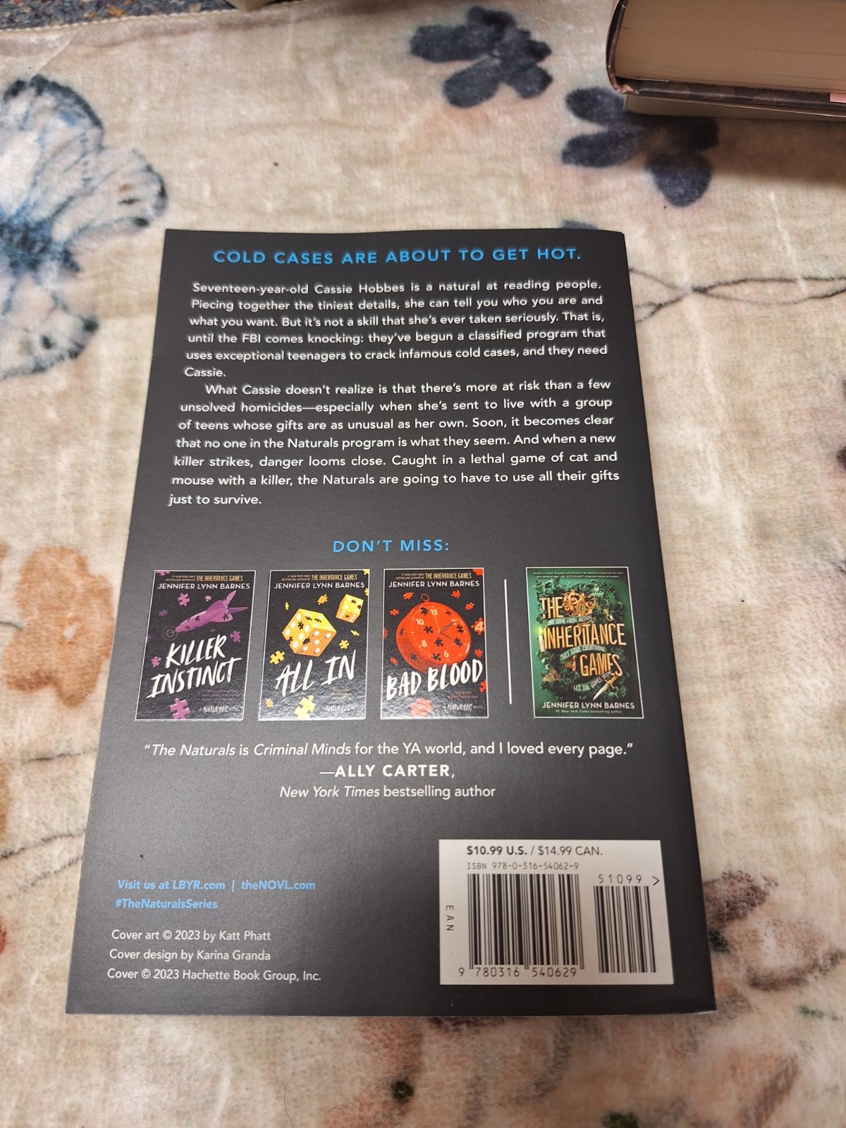 Jennifer Lynn Barnes The Naturals Ser. Trade Paperback Young Adult Fiction 2023