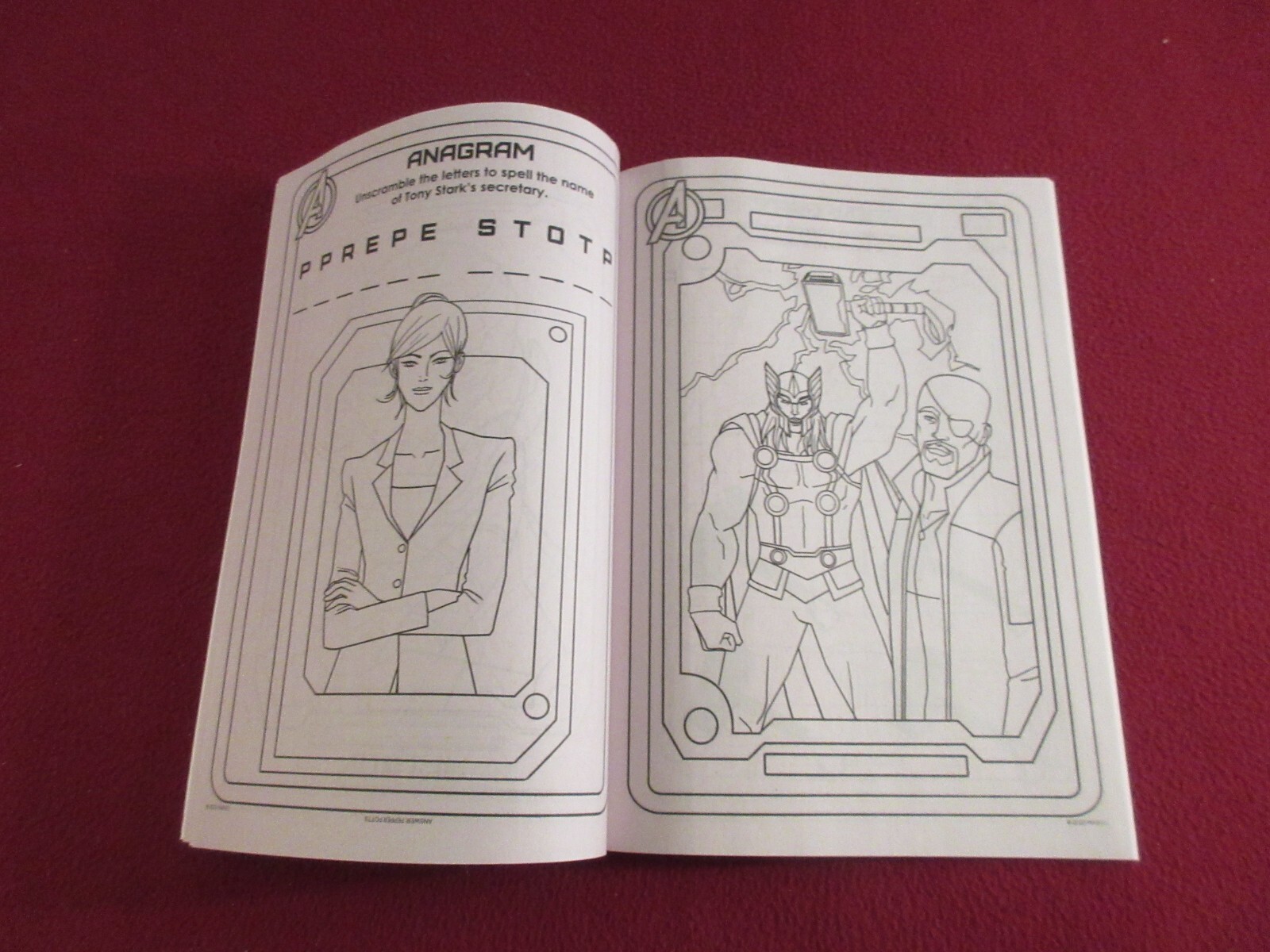 2023 Marvel ” NEW ALLIES ” Jumbo Coloring & Activity Book – 80 Pages