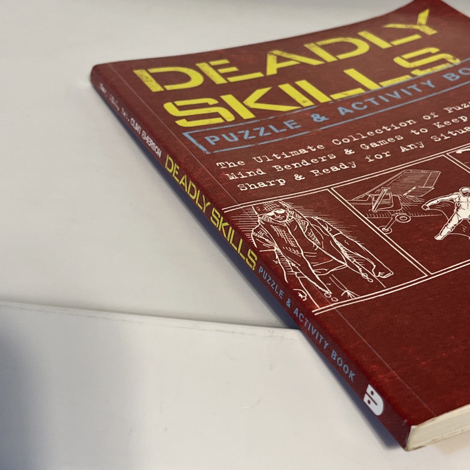 Deadly Skills Puzzle and Activity Book Brain Teasers 2018 Clint Emerson