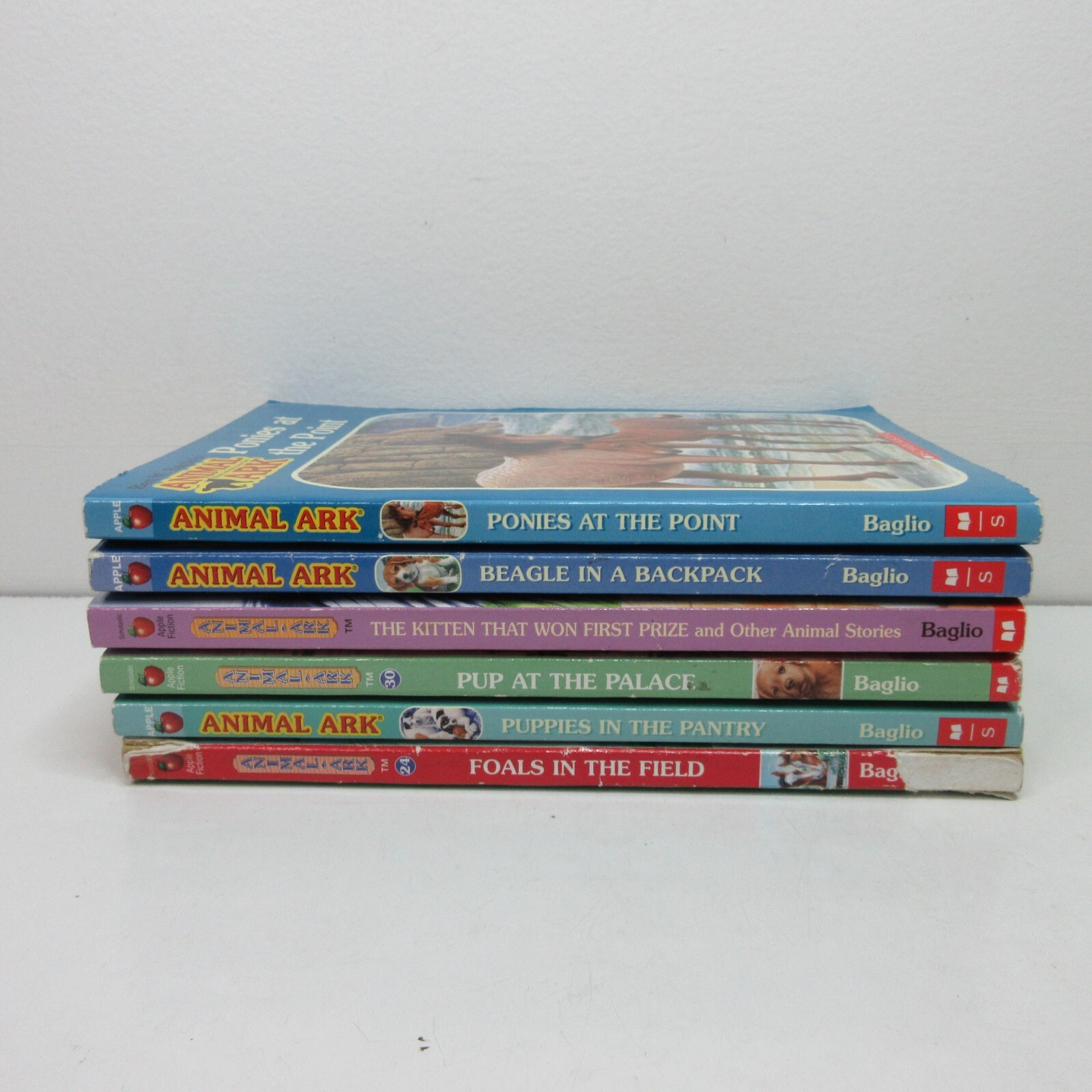 Lot of 6 Animal Ark Series Paperback Books by Ben M. Baglio