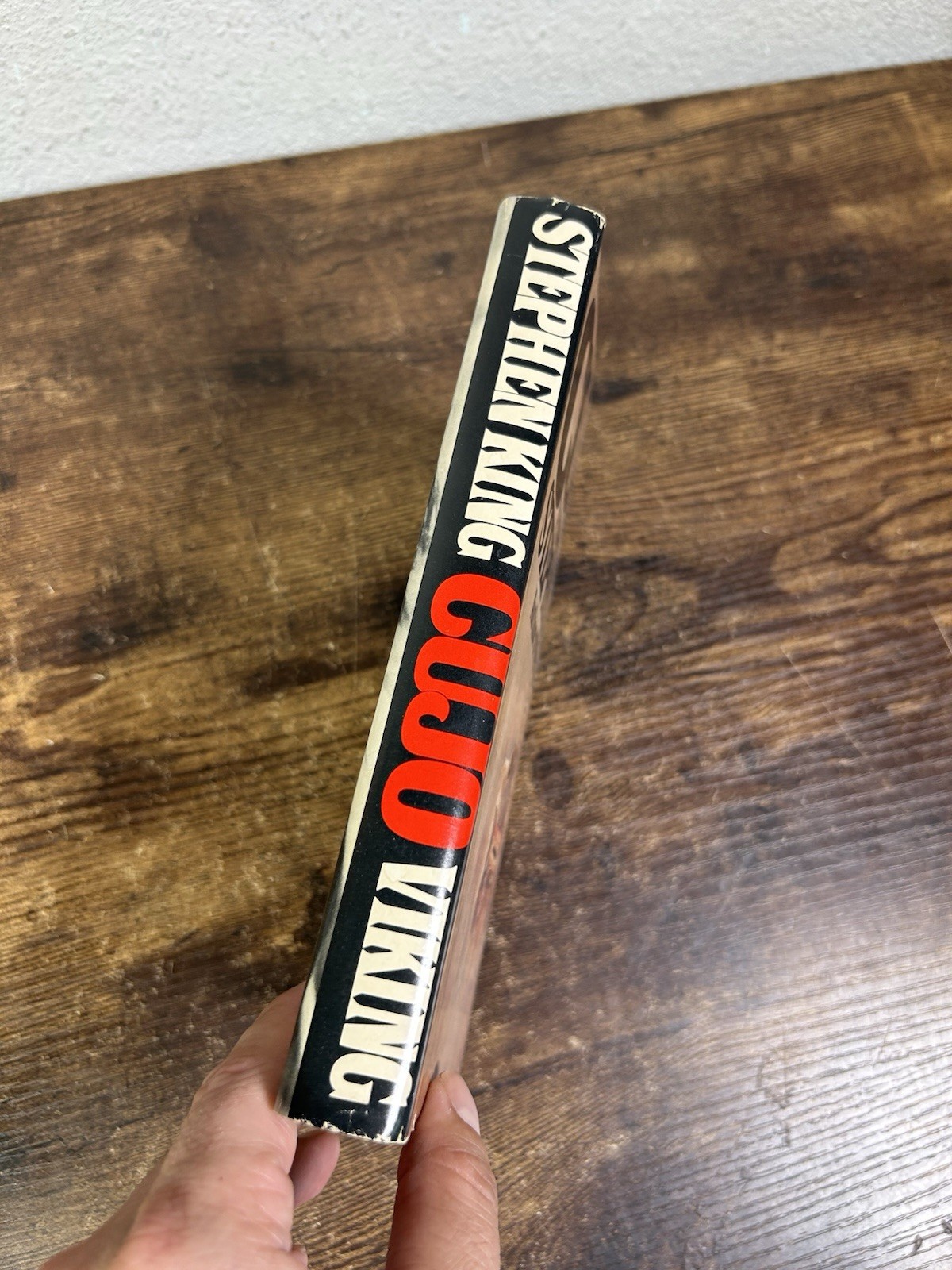 Cujo Stephen King Book Club Edition hardcover with dust jacket 1981 Viking