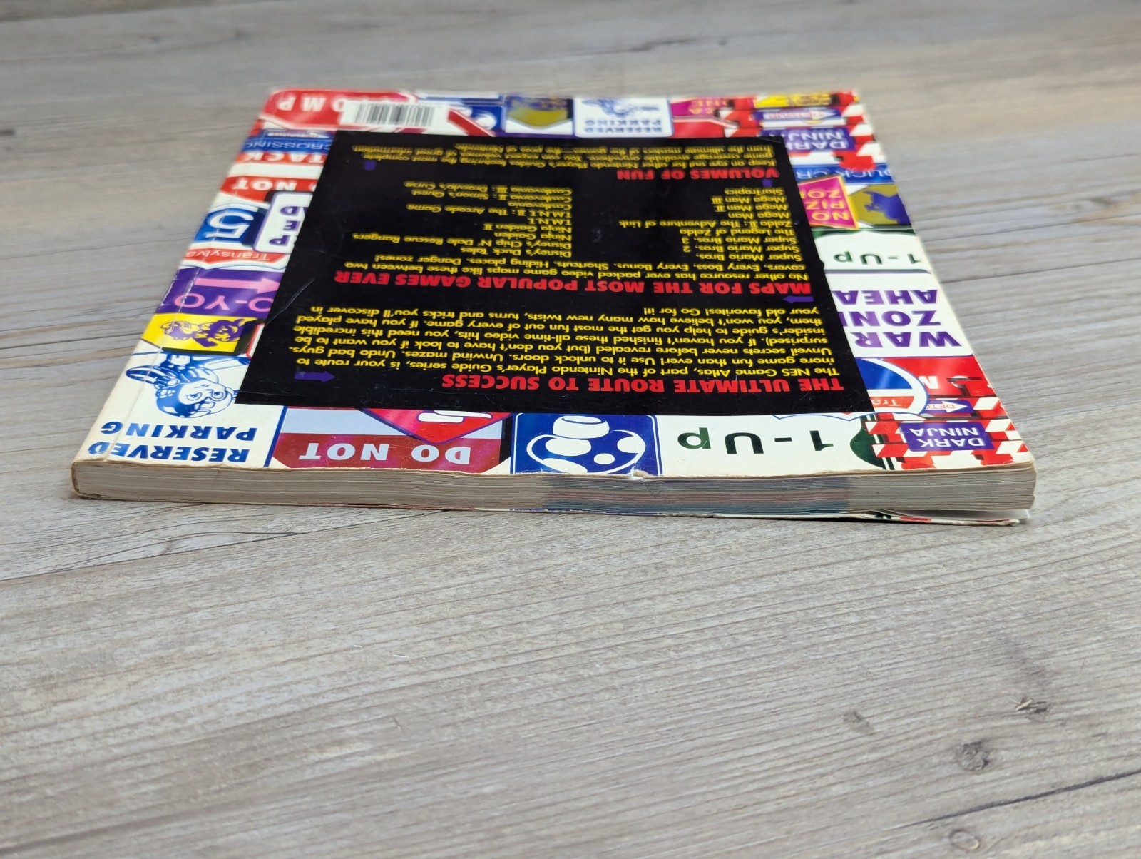 NES Game Atlas Nintendo Players Guide 1991 Book (Missing Pages 1-8)