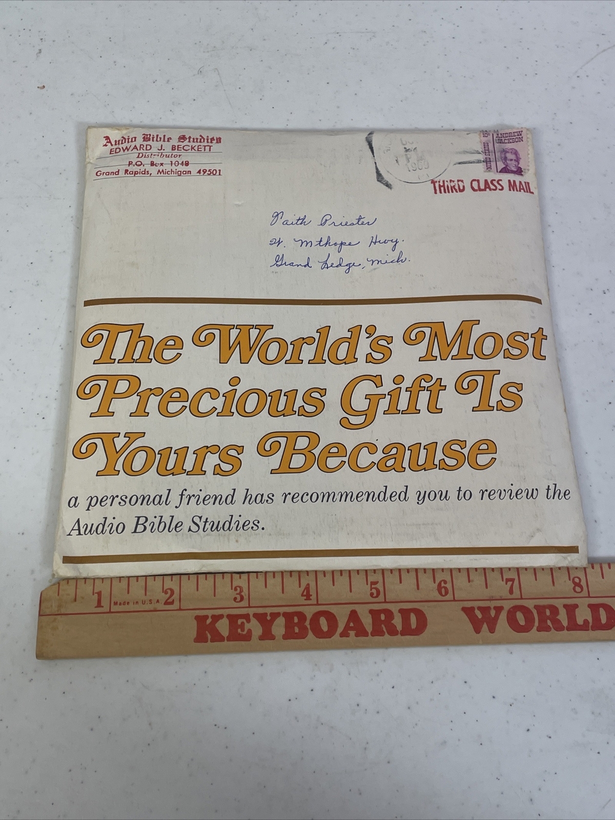 Bible Study Library Audio Edward Beckett Mystery Package Sealed Unknow Contents