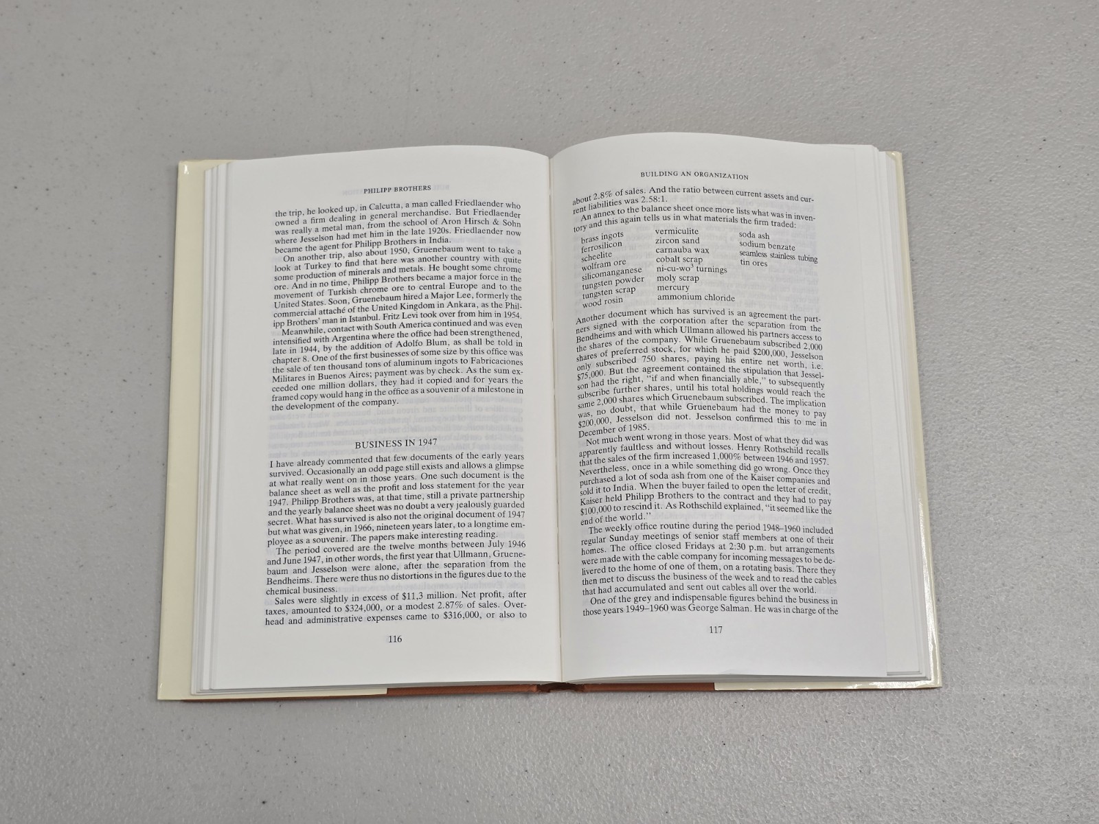 Philipp Brothers: The History of A Trading Giant 1901-1985 – Helmut Waszkis RARE