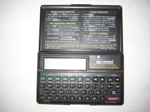 Seiko Spanish-English Dictiona – Office Product – VERY GOOD