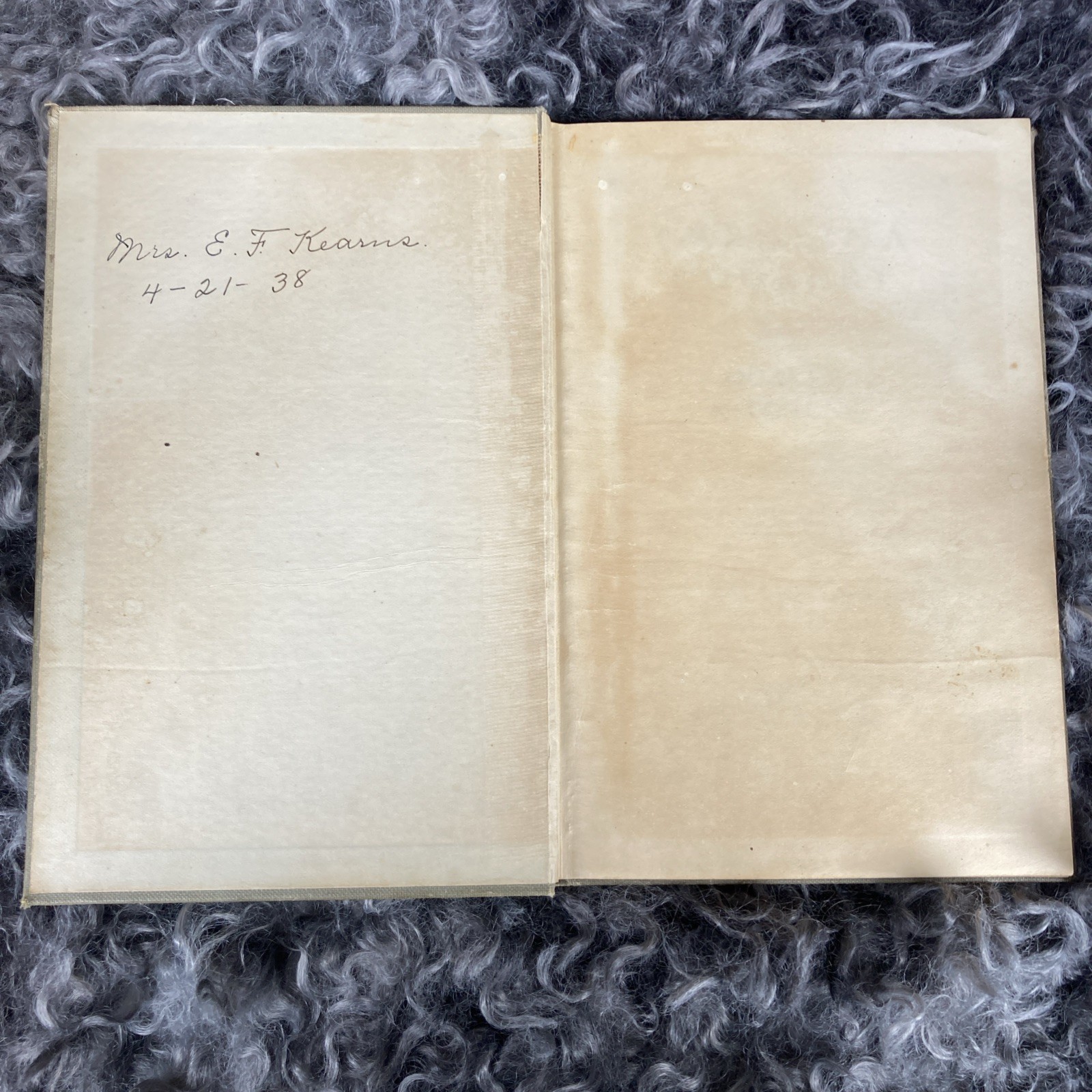 1924 Carolina Cookery from Quaker Kitchens, Inscription, collectors