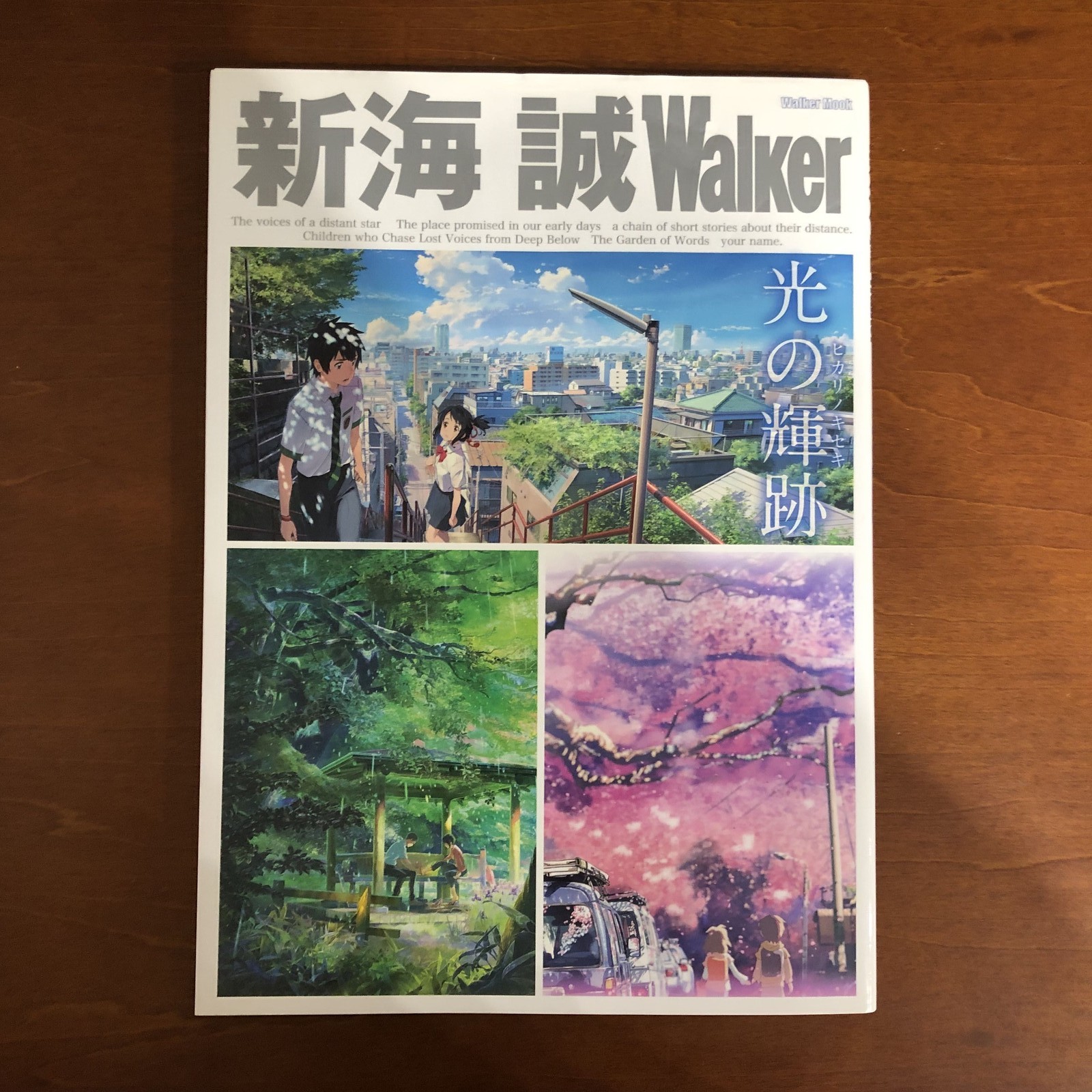 Makoto Shinkai Walker Mook Art Book Illustration