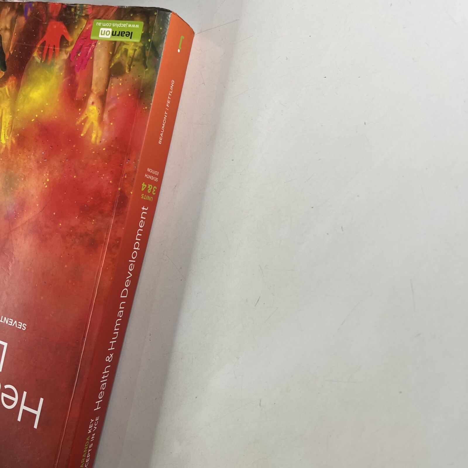 Jacaranda Health & Human Development Key Concepts in VCE Units 3 & 4 7th Edition