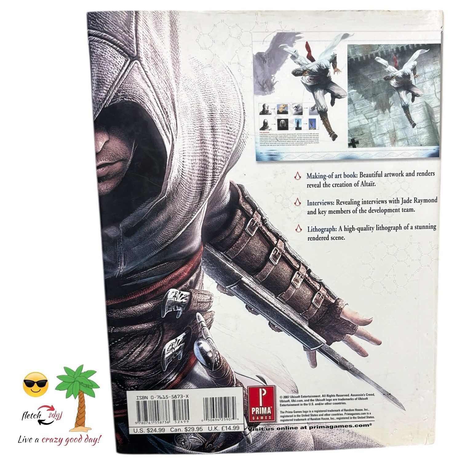 Assassin’s Creed Limited Edition Art Book Playstation 3 Xbox 360 L👀K