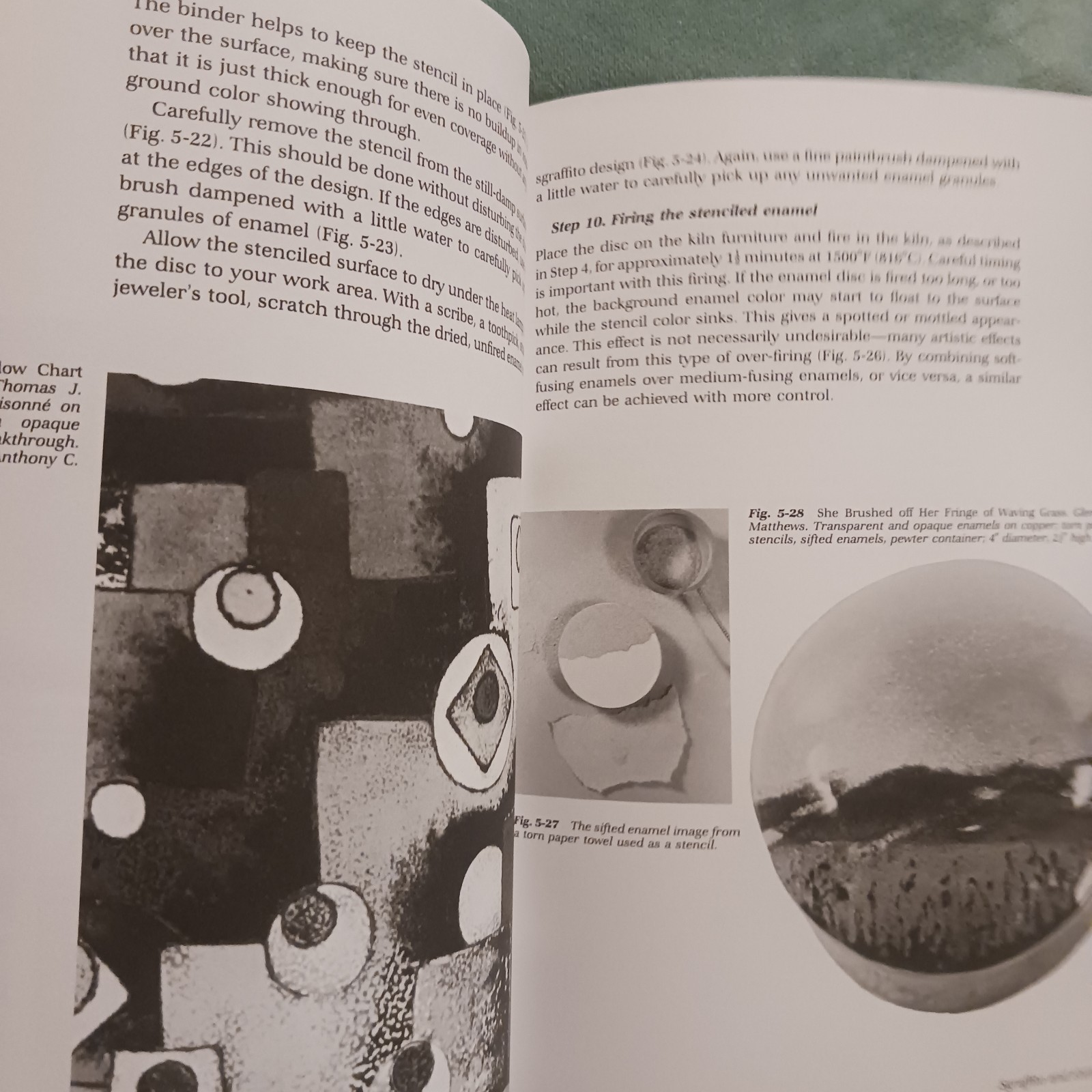 Vtg. Arts & Crafts Book ENAMELS, ENAMELING, ENAMELISTS Glenice Matthews Hc 1984