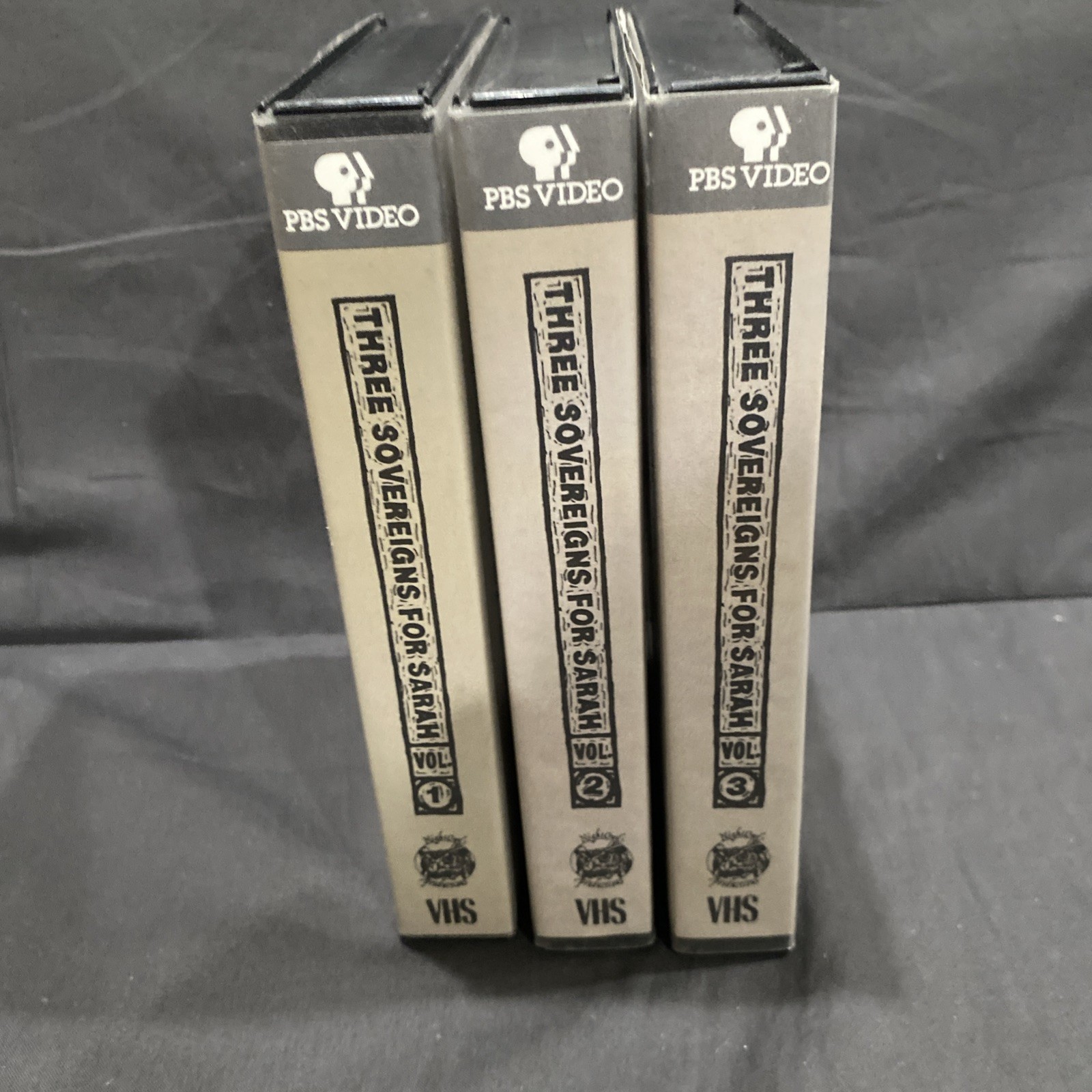 THREE SOVEREIGNS FOR SARAH – VHS – 3 VHS Set – Rare PBS Video.