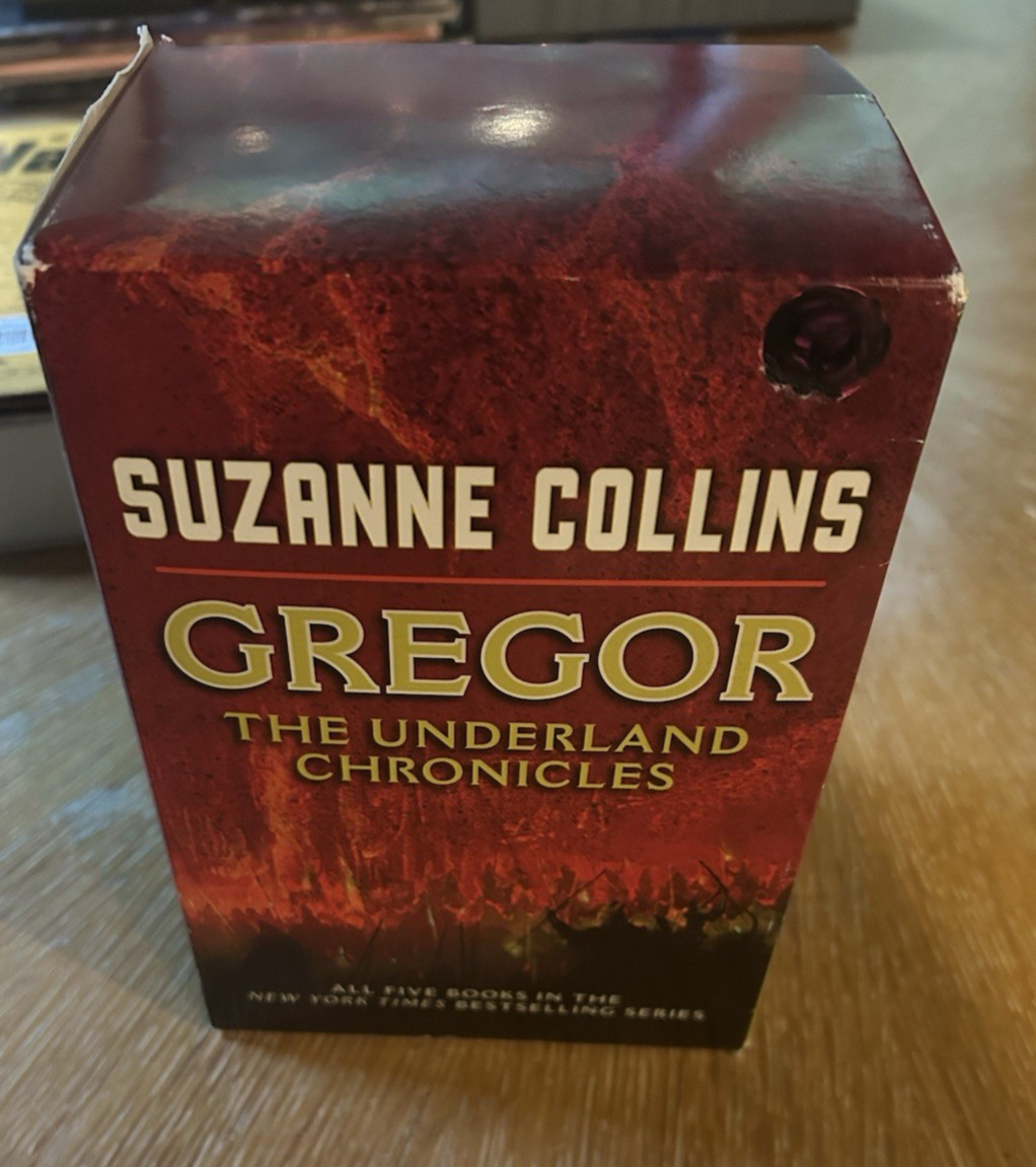 Gregor the Underland Chronicles Box Set Suzanne Collins 5 Book Softcover Fantasy