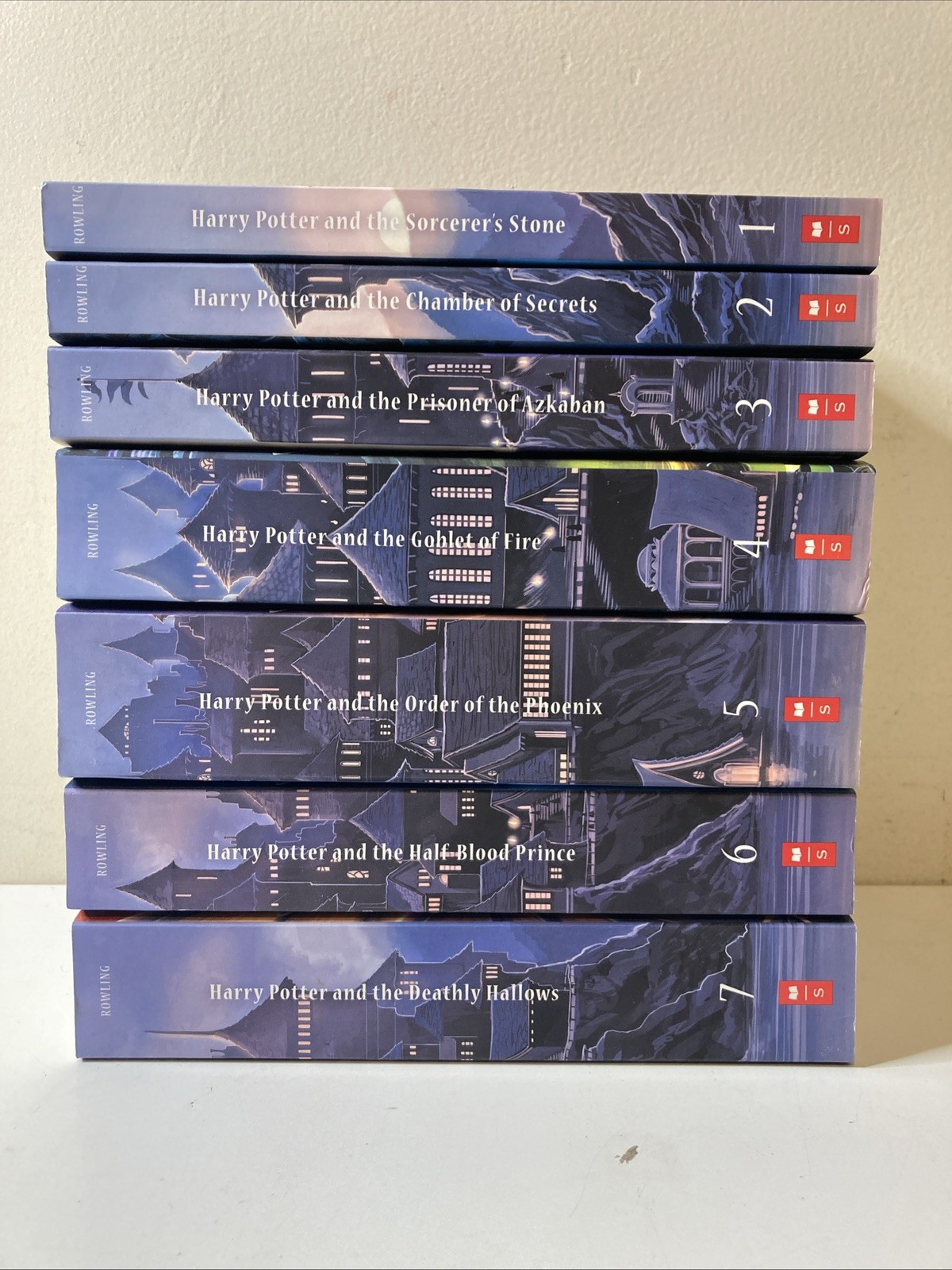 Harry Potter Complete Special Edition Set 1-7 Kazu Kibuishi Art Scholastic