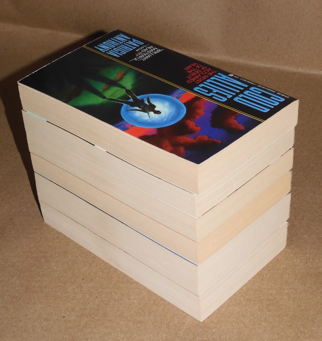 6 PATRICIA ANTHONY Fantasy Sci-Fi Paperbacks VGC 1990s COLD ALLIES ++!!