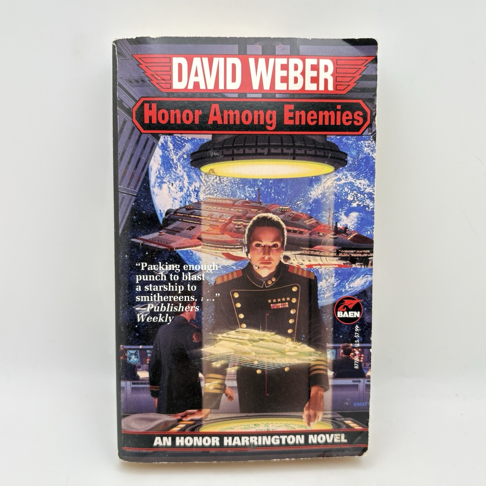 David Weber Honor Harrington 7-PB Lot Baen 1993–2007 Sci-Fi Acceptable