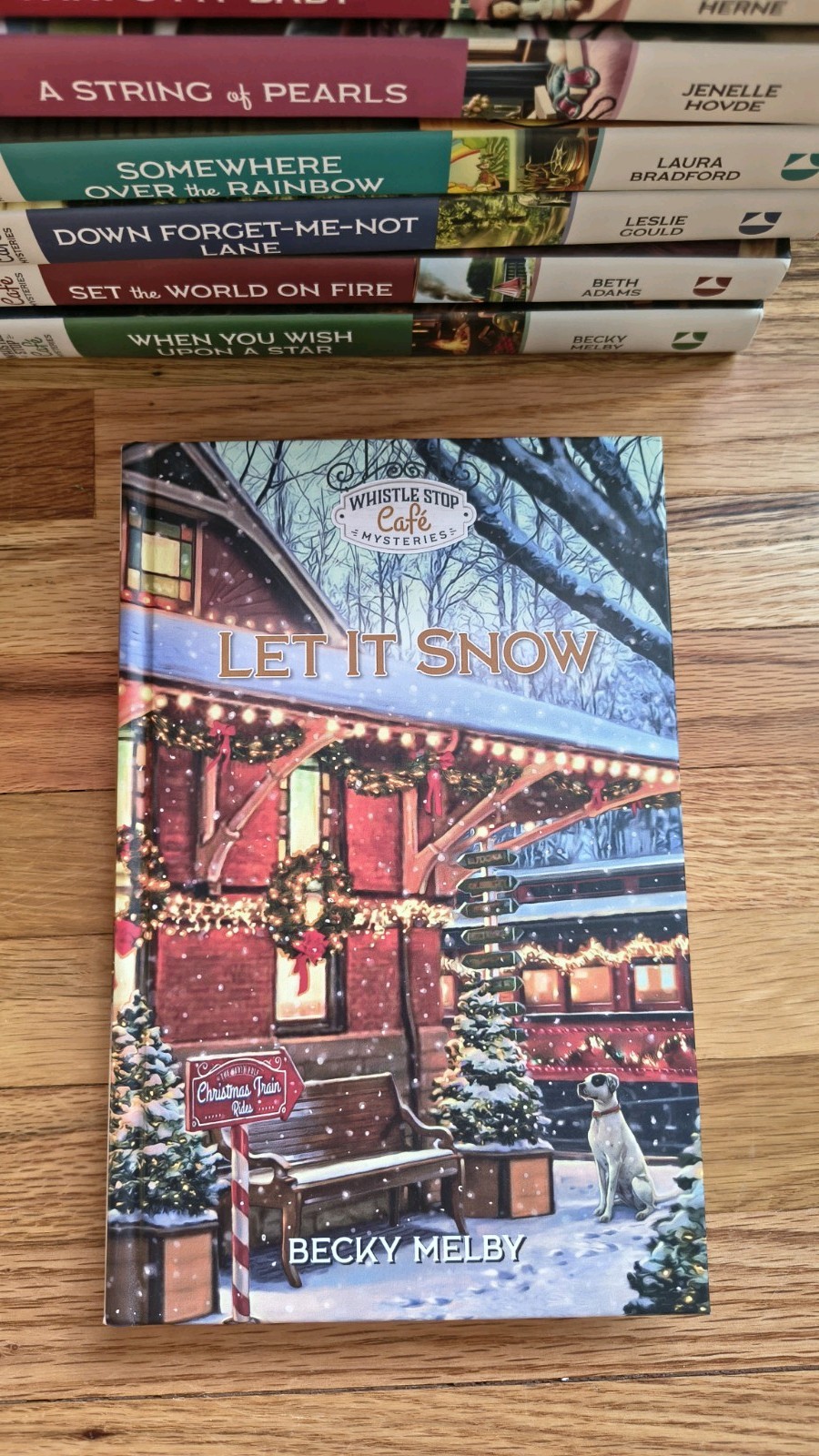 Lot of 15 Whistle Stop Cafe Mysteries Guideposts Christian Cozy Hardcover Set