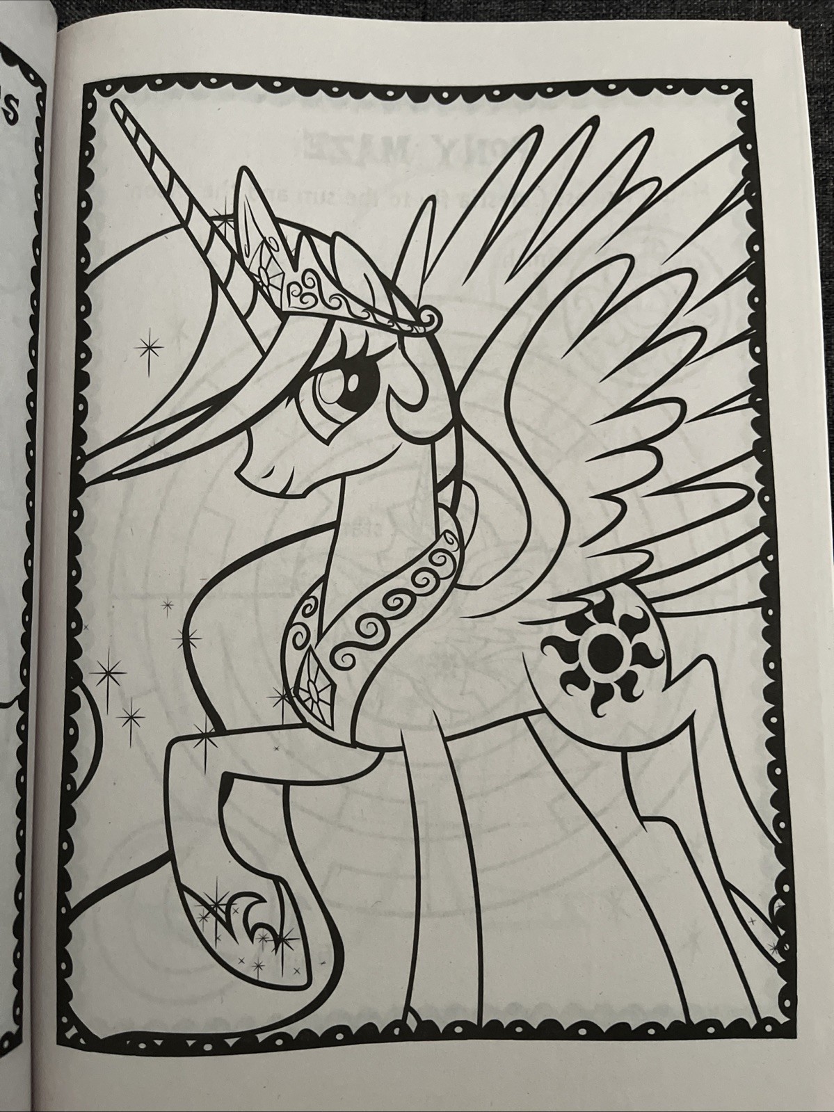 My Little Pony Jumbo Coloring & Activity Book Puzzles Games & Coloring Pages