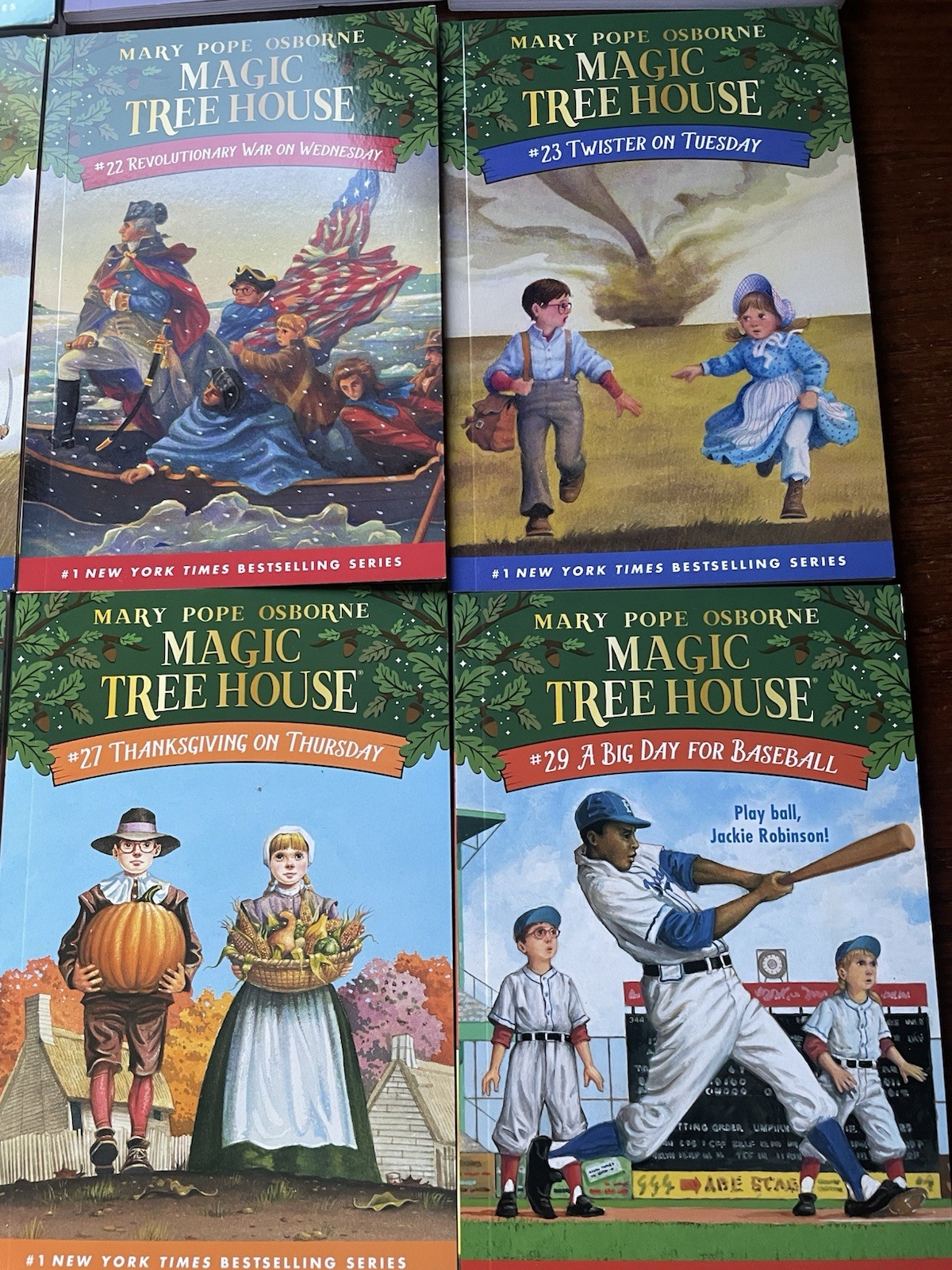 15 Magic Tree House Books by Mary Pope Osborne – Scholastic Paperback