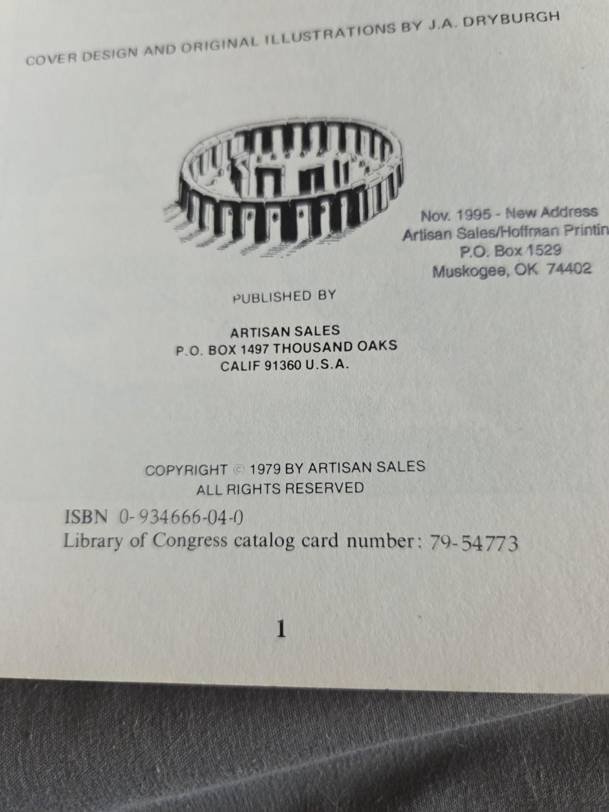 Stonehenge and Druidism – Vintage Illustrated Paperback Boo