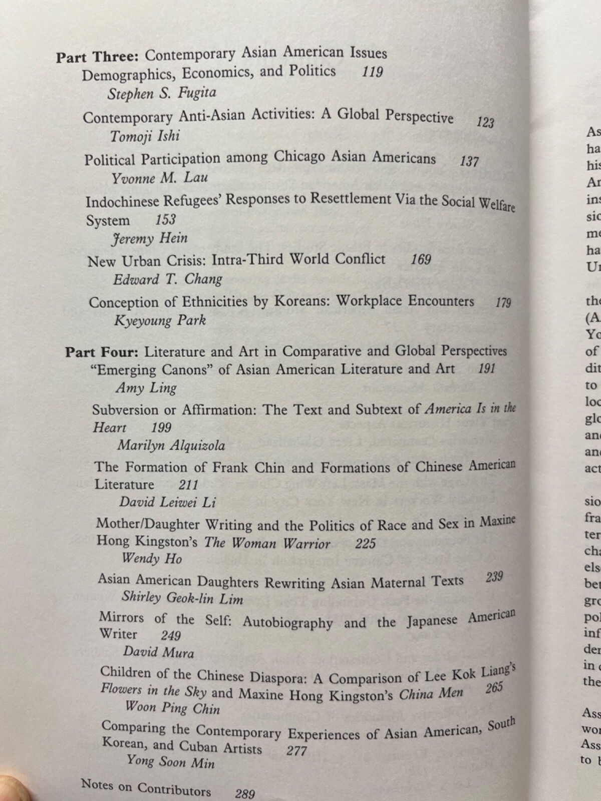 Asian Americans Comparative and Global Perspectives (pb 1991 ex-lib)