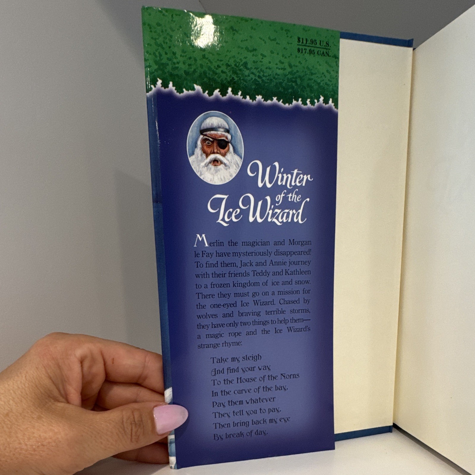 Magic Tree House Merlin Mission #32 Winter of the Ice Wizard HC 1st Ed DJ Illus