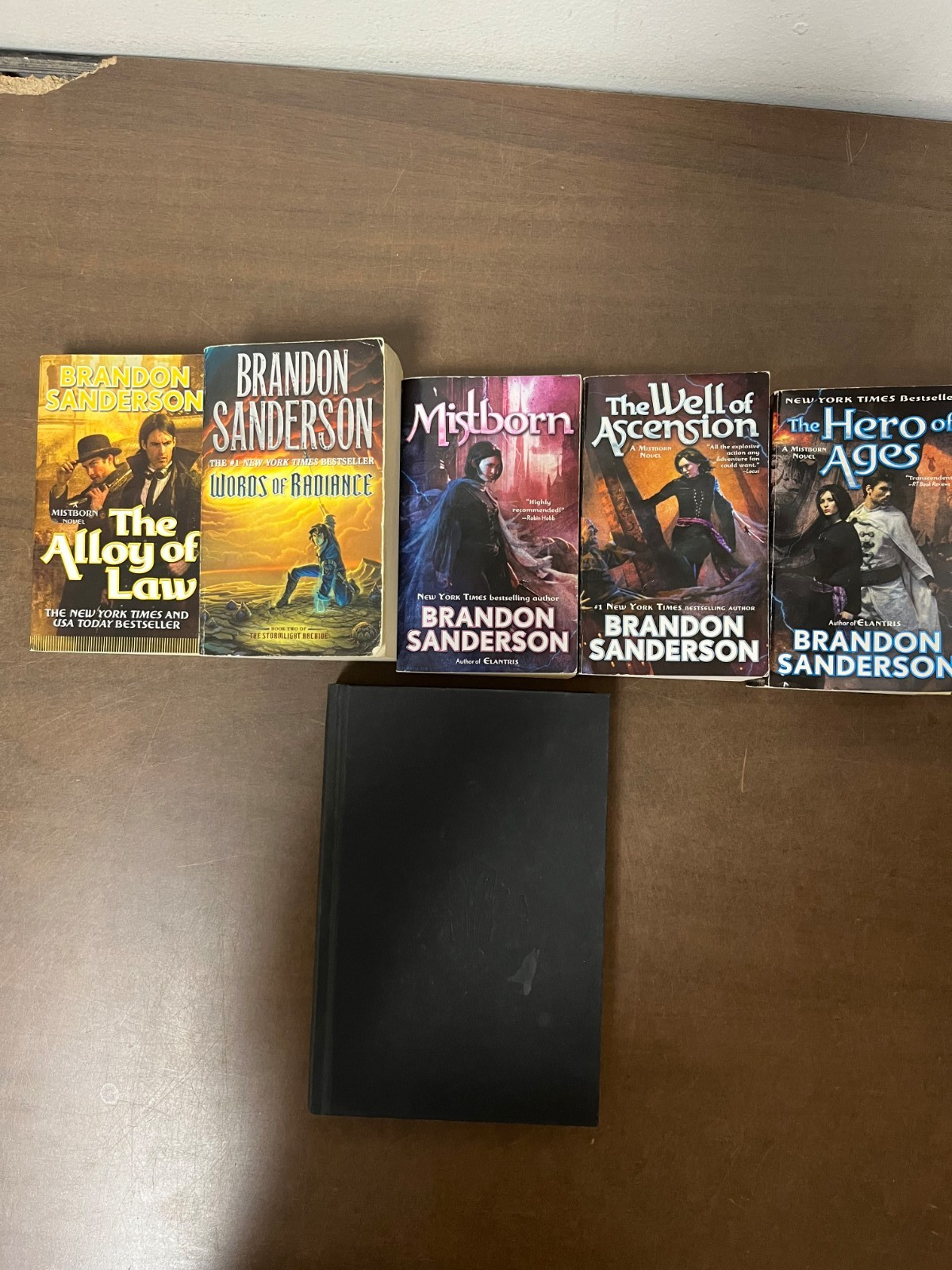 Brandon Sanderson Lot Of 6 Various Titles