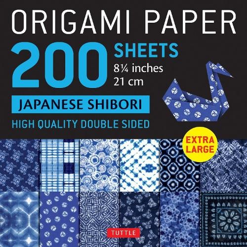 Origami Paper 200 sheets Japanese Shibori 8 1/4″ (21 cm)