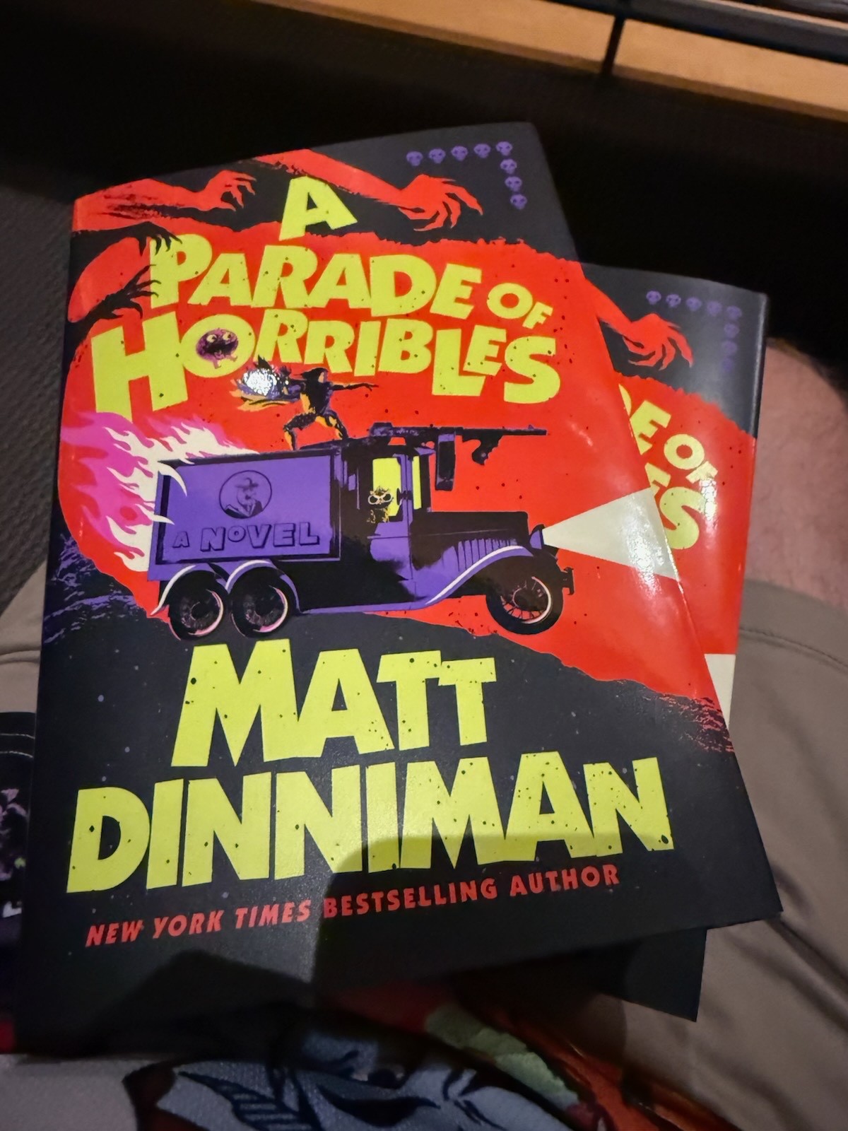 Matt Dinniman SIGNED BOOK A Parade of Horribles 1ST ED 1st Print IN HAND!!