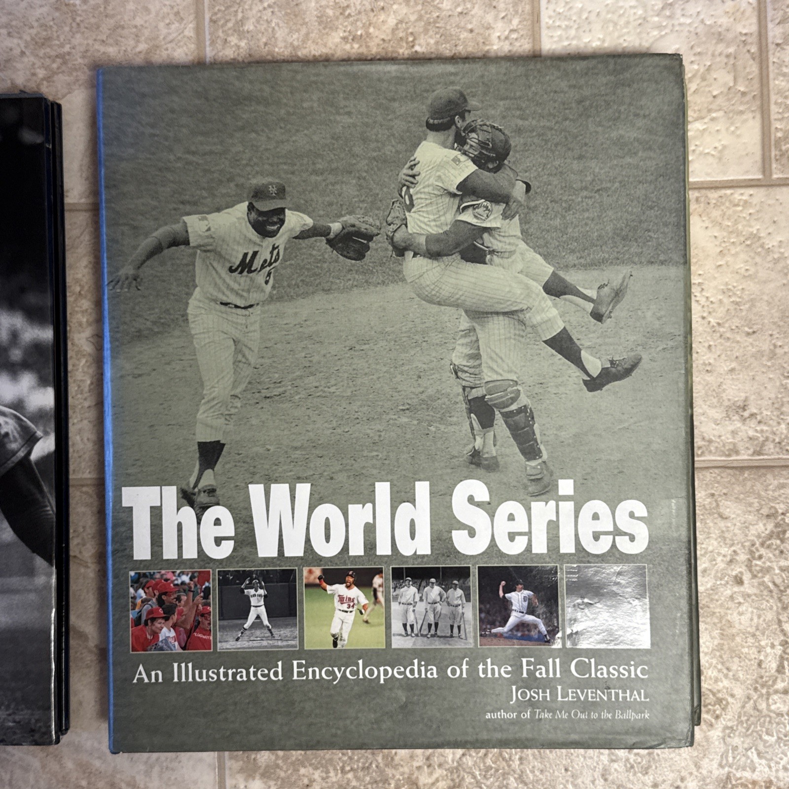 MLB World Series Book Lot of 2 Large Books