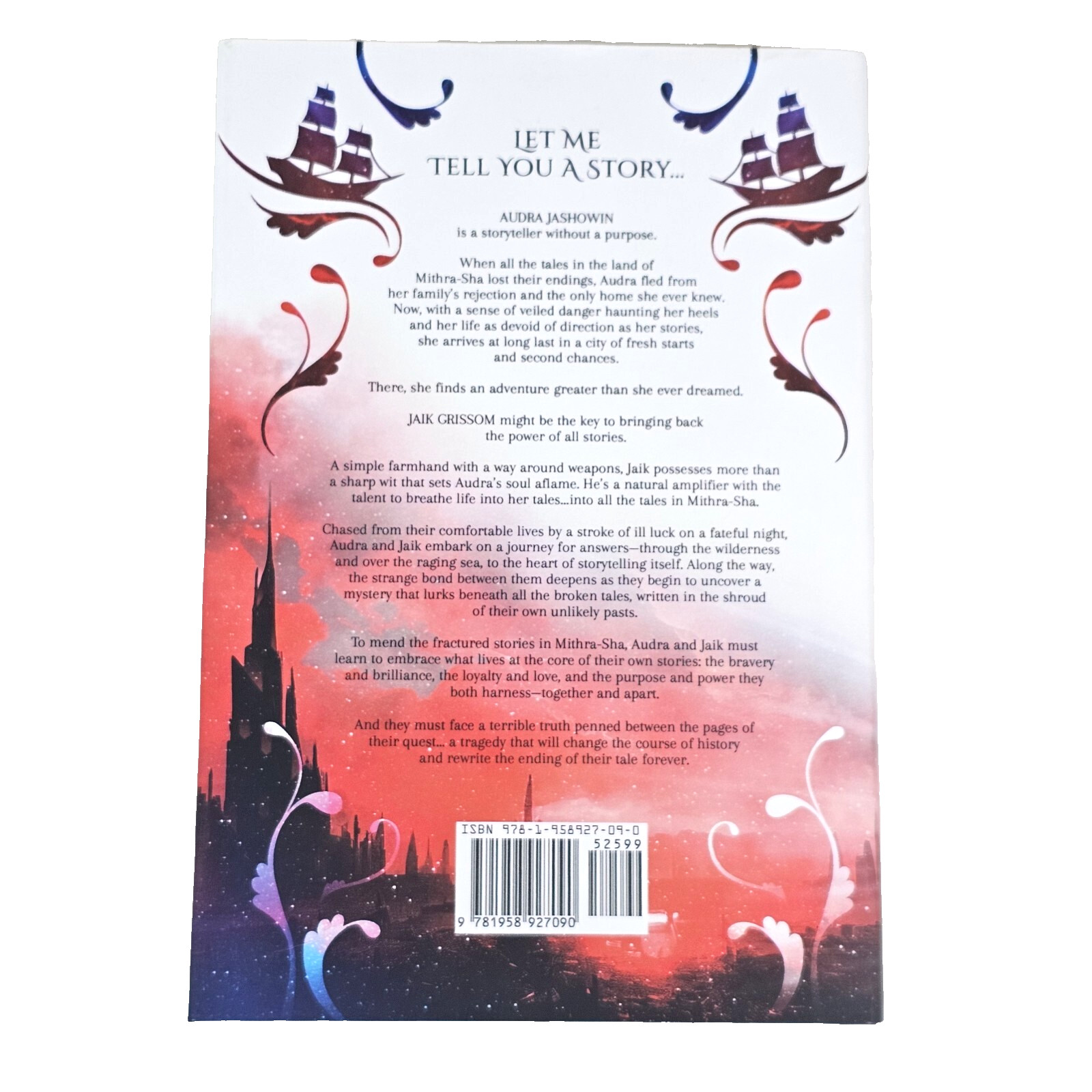 A Story Spun in Scarlet by R Dugan (Tales of Wonder and Woe) (HC, 2024) Signed!