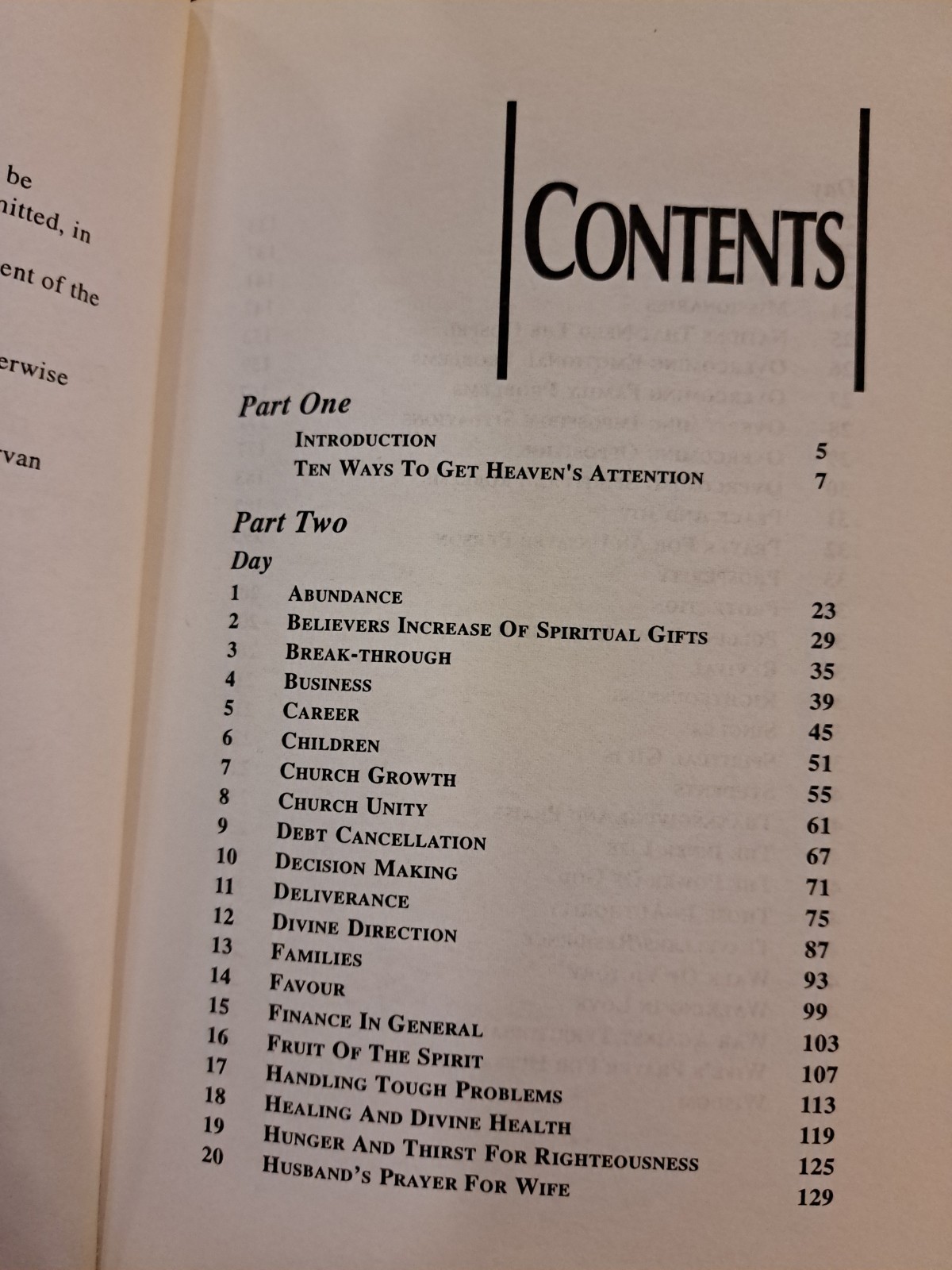 Power of Positive Prayer: 2000 Prayer Points (WRITING OM INSIDE BACK COVER)