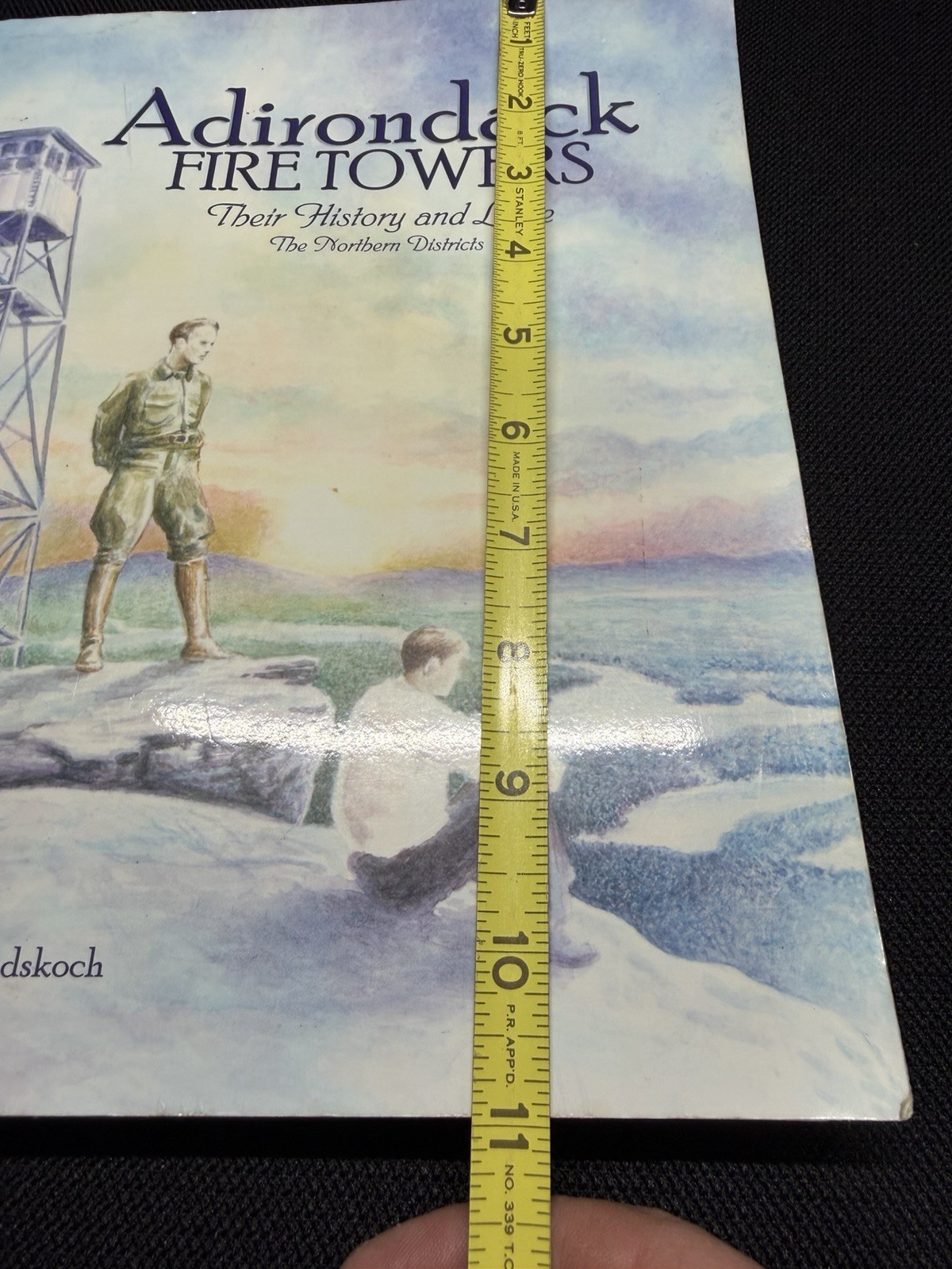 Adirondack Fire Towers by Martin Podskoch, 2005, Signed 1st Edition, Paperback