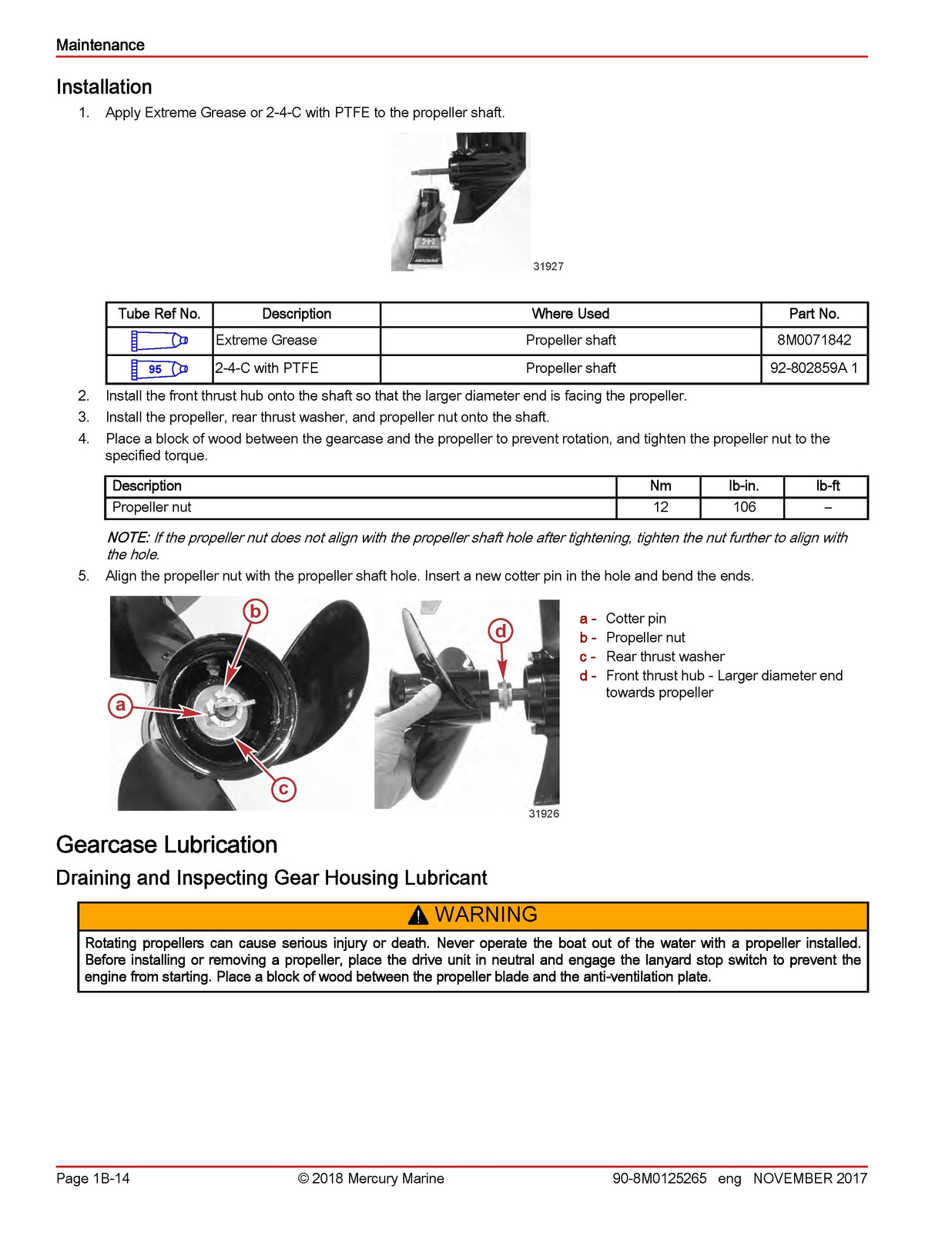 MERCURY MARINE 15 20 EFI FourStroke Outboard Service Manual 2018, FOLDOUTS