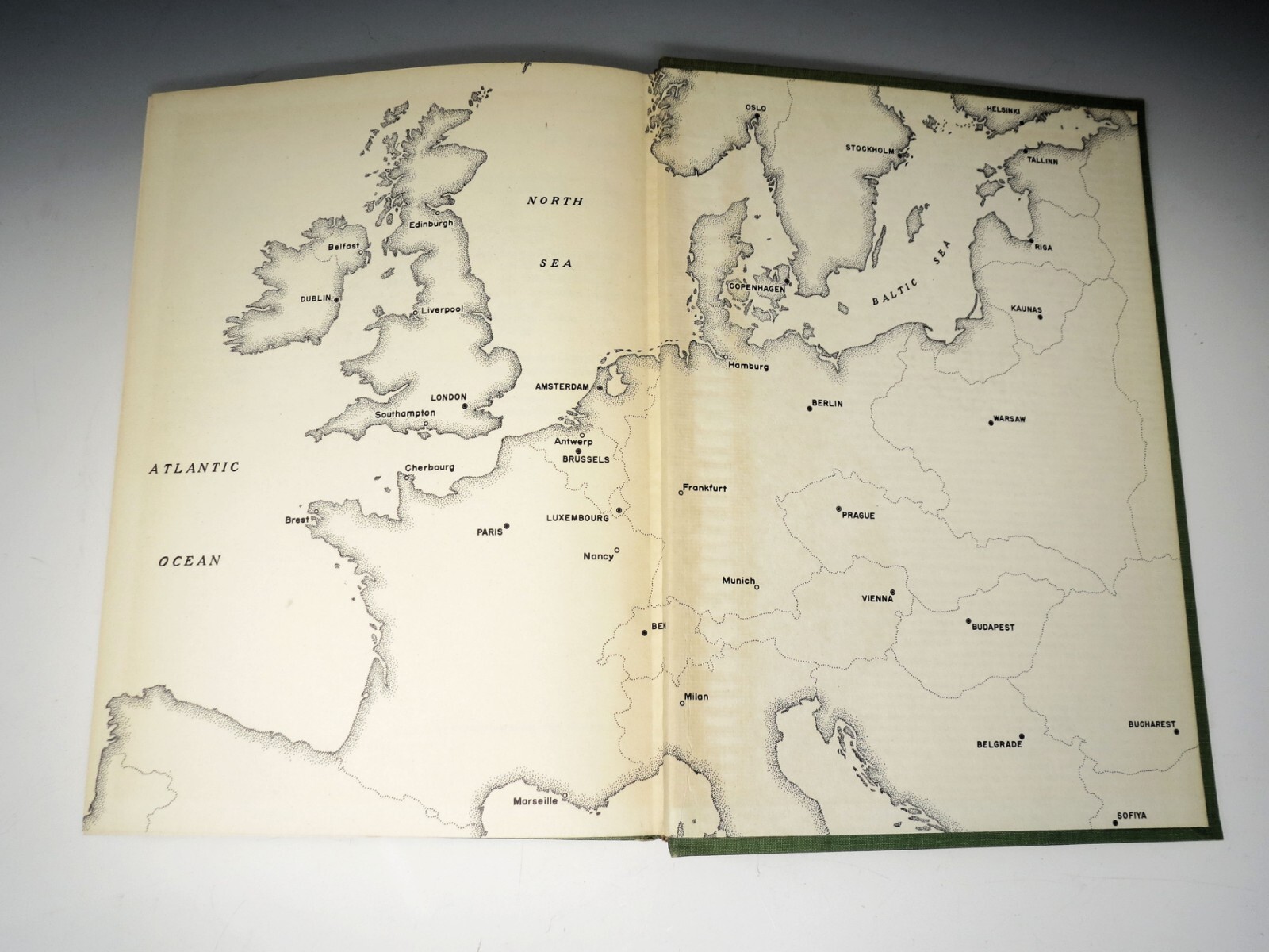 The War Against Germany Europe & Adjacent Areas US Army in World War II, WW2, VG