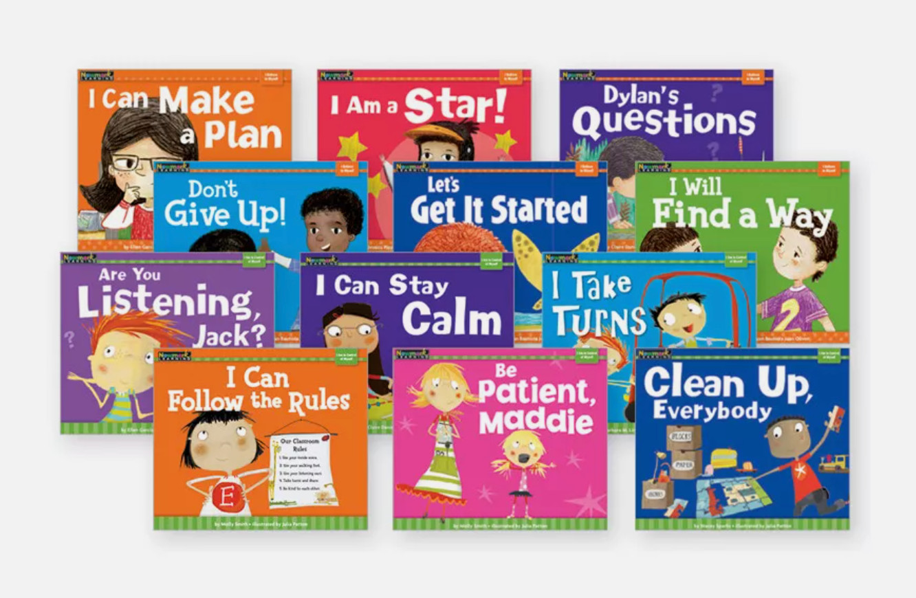 Newmark Learning MySELF: Self-Control & Self-Esteem Readers 12-Book Set (NL4655)