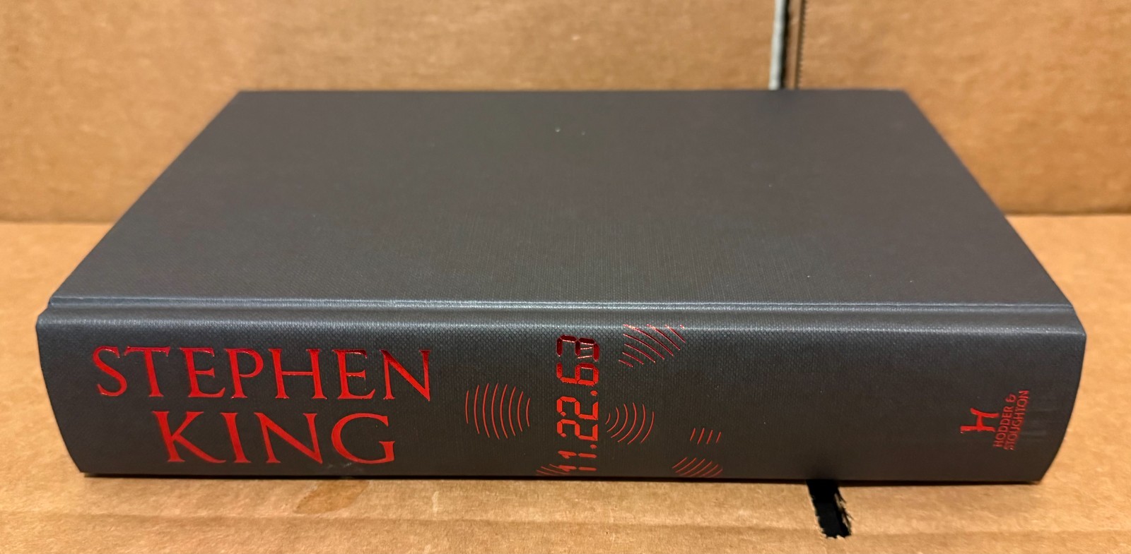 11-22-63 (hardcover) by Stephen King – 2011 Hodder & Stoughton