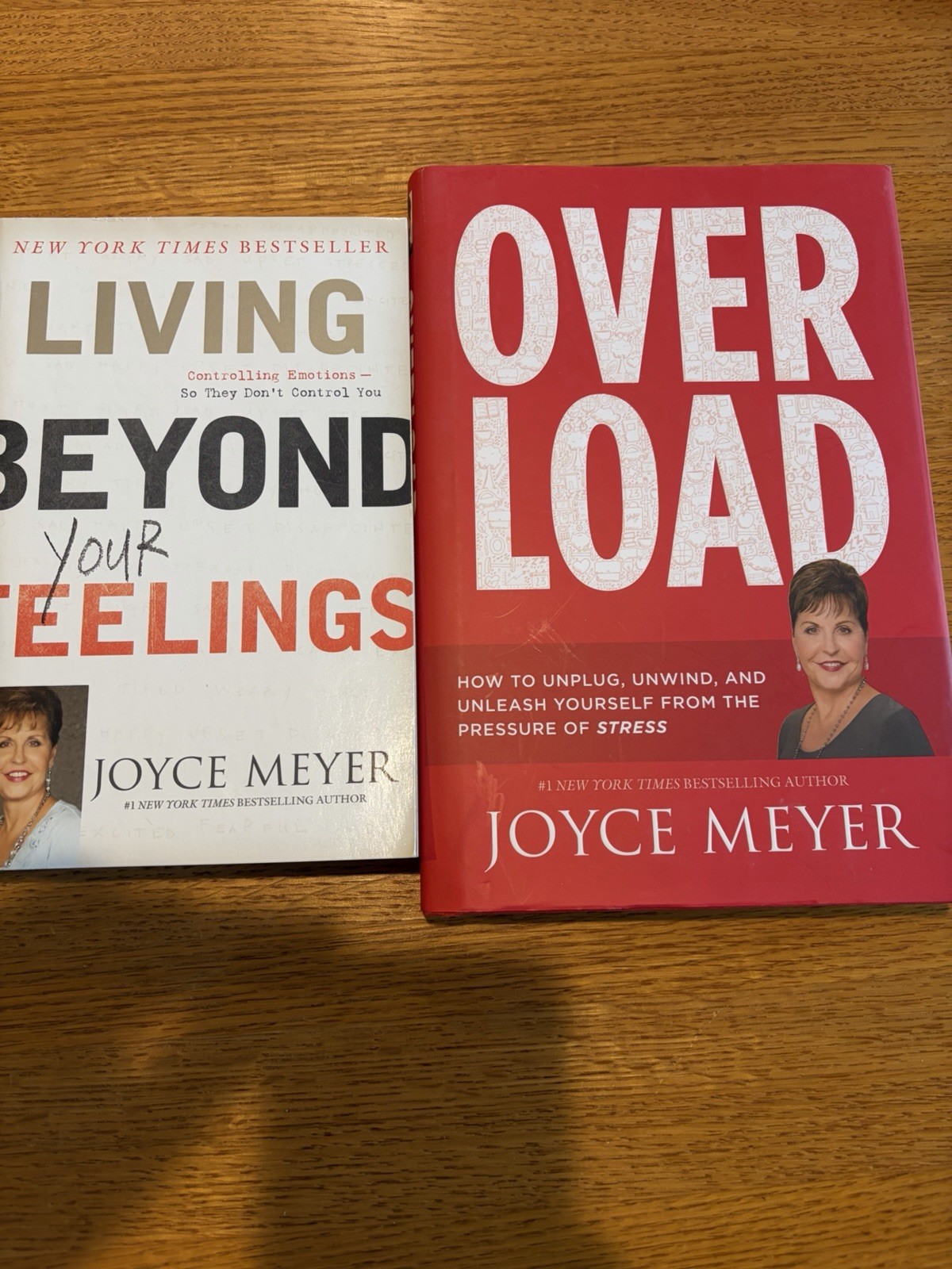 LOT 4 Joyce Meyer Christian Books Hard Soft Cover Mind Connection Battlefield