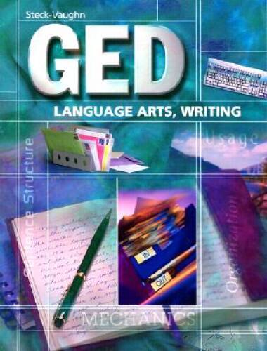 Steck-Vaughn GED: Student Edition Language Arts, Writing – Paperback – GOOD