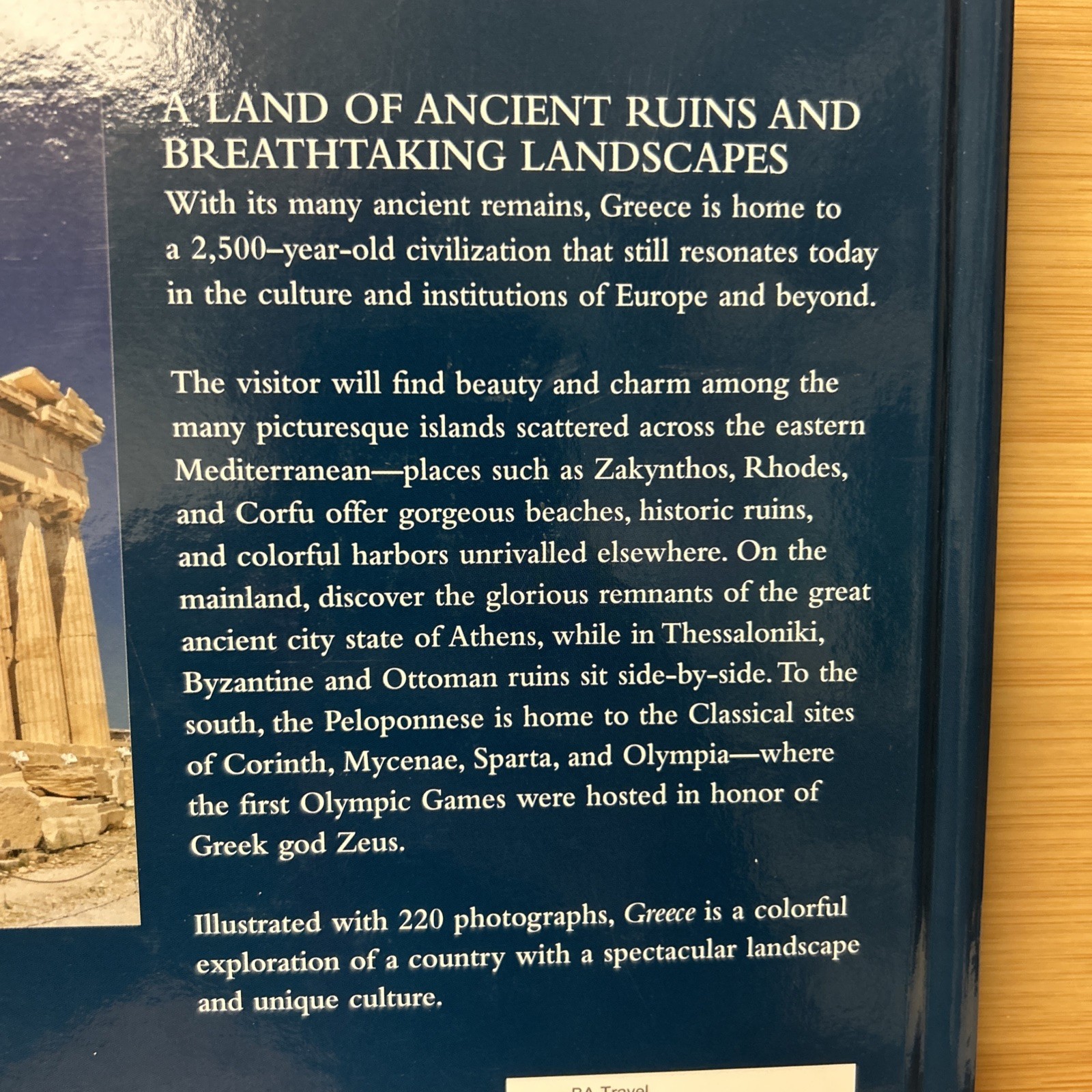 Greece: The Cradle of Western Civilization Claudia Martin 2020 HC 1st Print