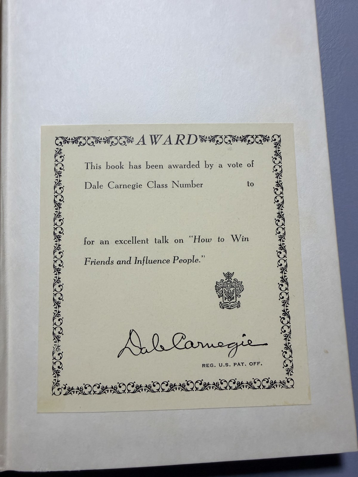 Lincoln the Unknown Dale Carnegie 1932 Hardcover First Edition Good Cloth