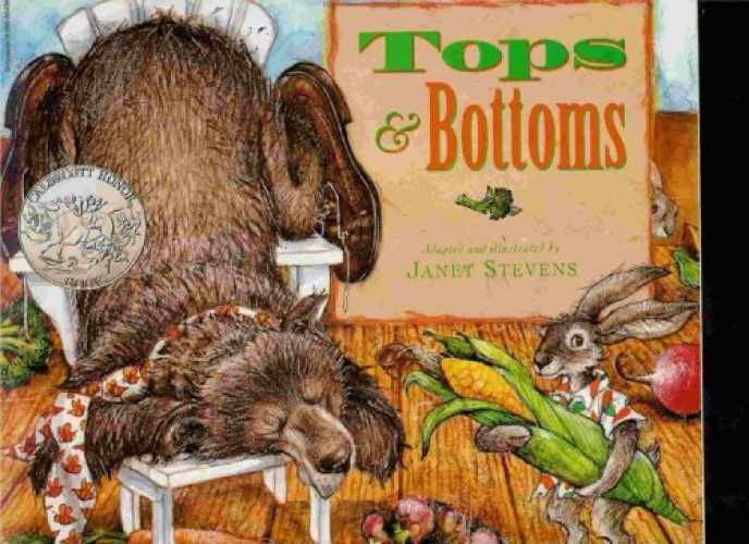 Tops & Bottoms – Paperback, by Janet Stevens – Very Good