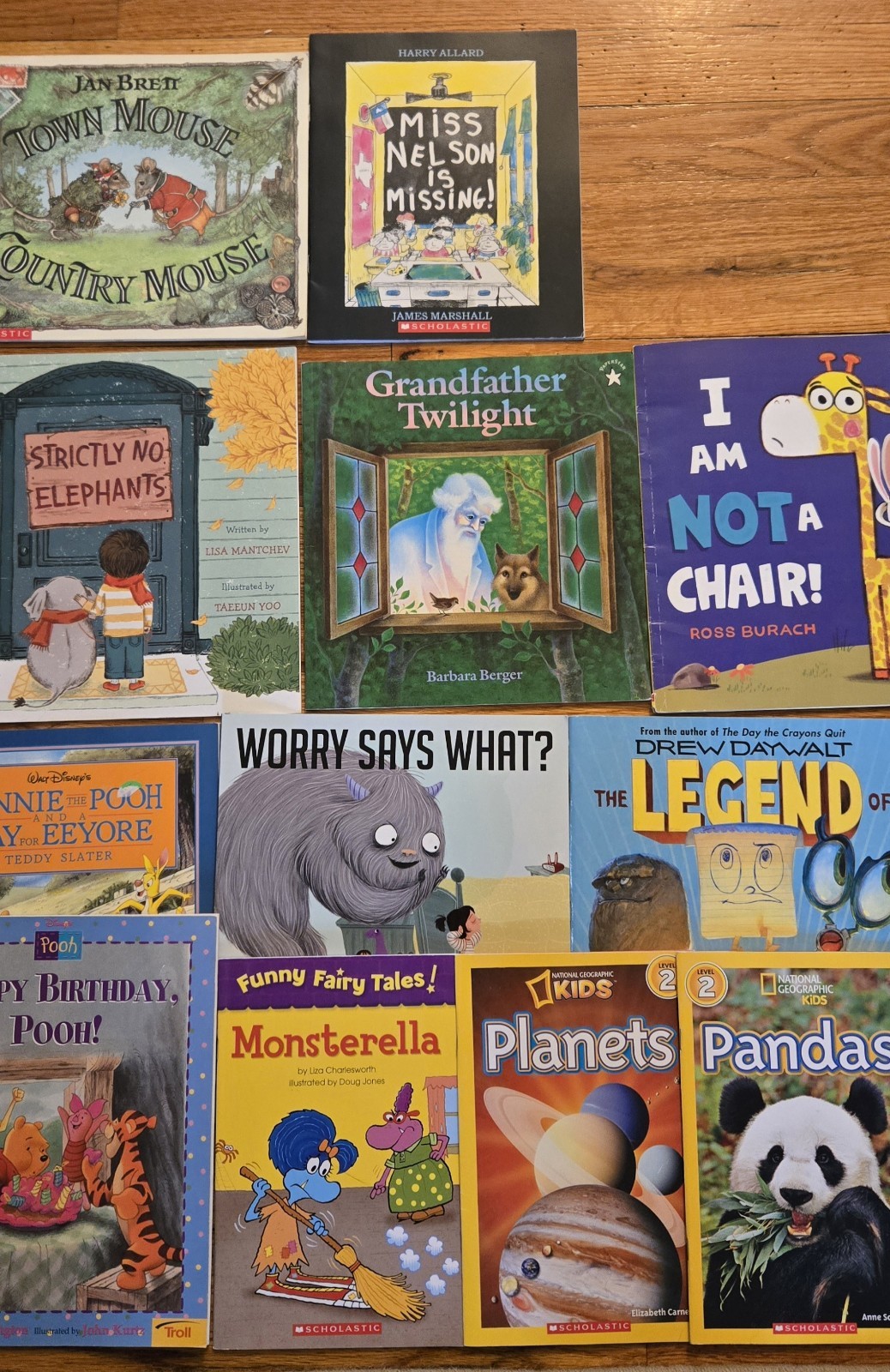 Random Lot of 18 Children’s Reading Books Scholastic National Geographic Etc