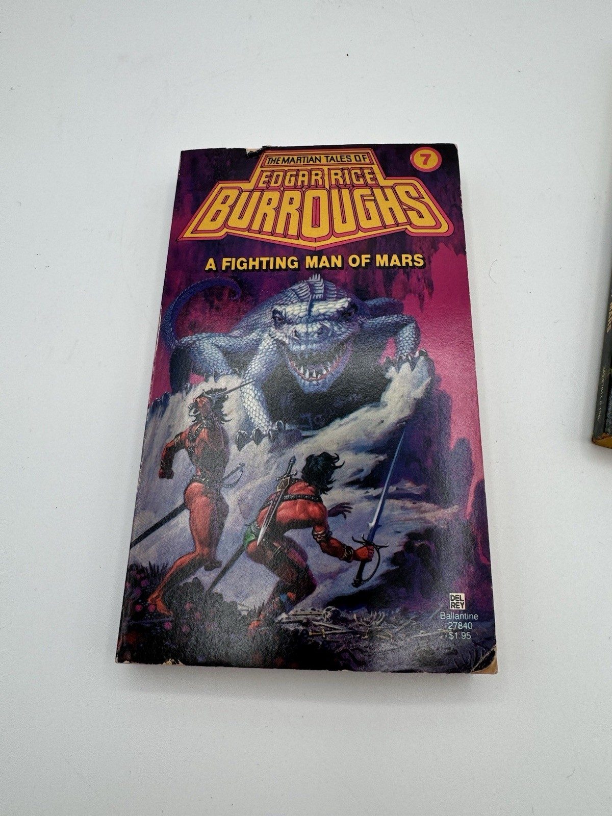 The Martian Tales Of Edgar Rice Burroughs Book Series 7,8 Lot Of 2 Paperback VTG
